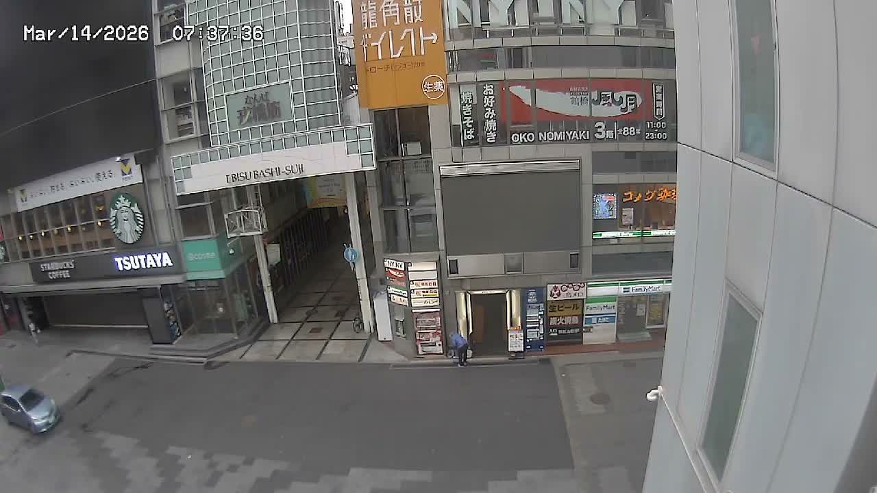 Osaka, Chuo Ward , Dotonbori, Ebisu Bashi - Suji Shopping Street Live Cam - 5-8 Chome,  Dotonbori, Chuo Ward ,Osaka, Kansai, Honshu, Japan