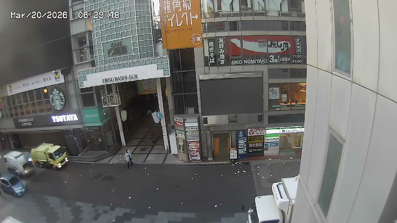Osaka, Chuo Ward , Dotonbori, Ebisu Bashi - Suji Shopping Street Live Cam - 5-8 Chome,  Dotonbori, Chuo Ward ,Osaka, Kansai, Honshu, Japan