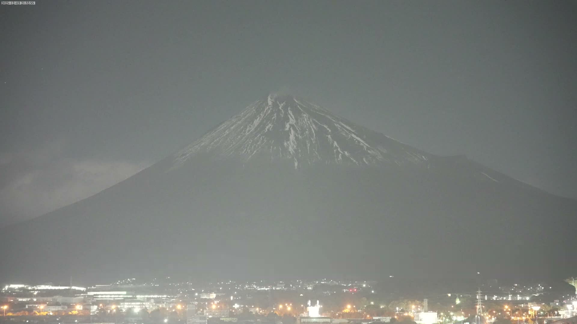  Mount Fuji &  Fujinomiya City ( 富士山と富士宮市 ) Live Cam - Kitayama, Fujinomiya, Shizuoka, Chūbu (Tōkai),  Honshu, Japan