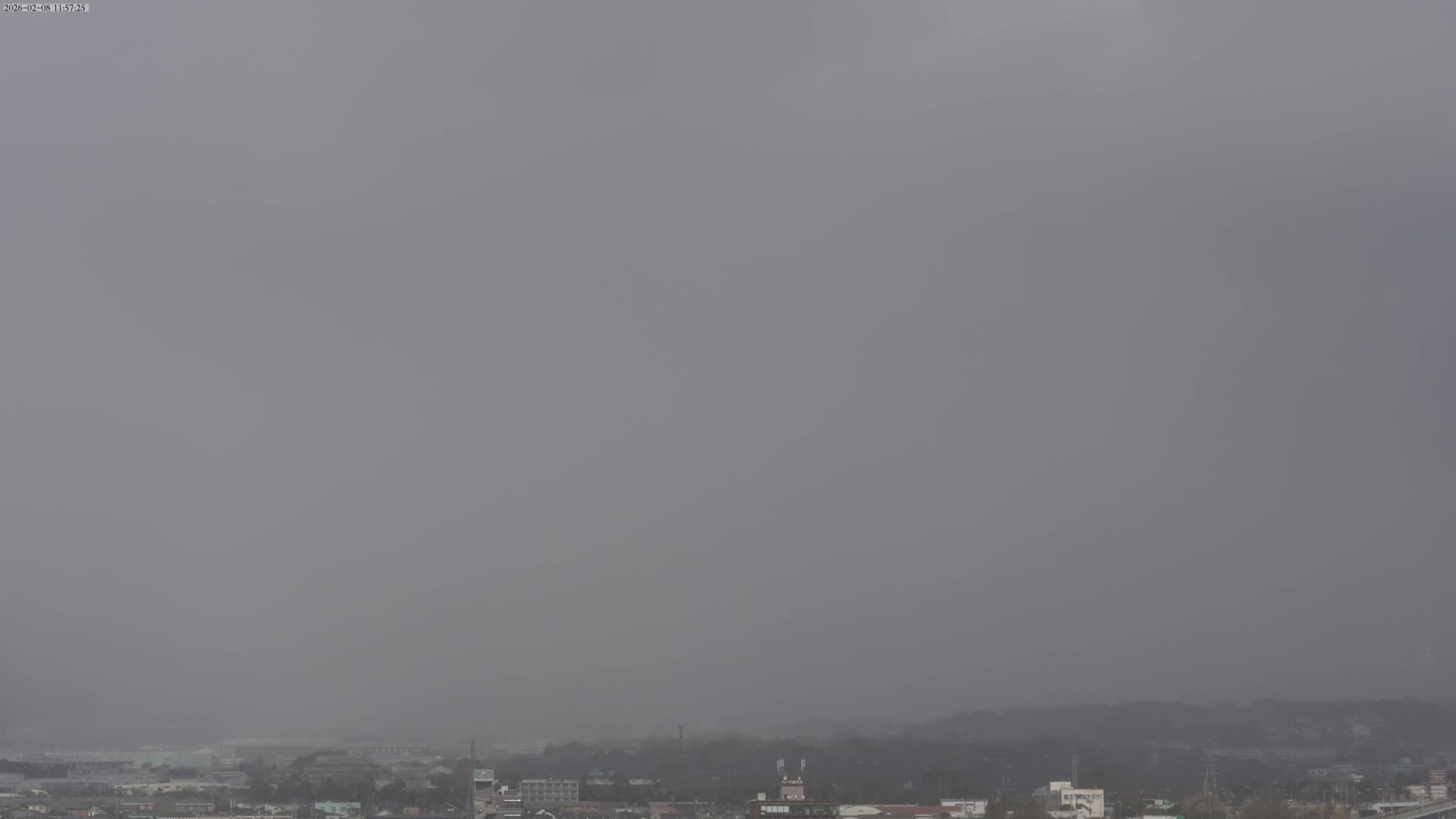 Mount Fuji &  Fujinomiya City ( 富士山と富士宮市 ) Live Cam - Kitayama, Fujinomiya, Shizuoka, Chūbu (Tōkai),  Honshu, Japan