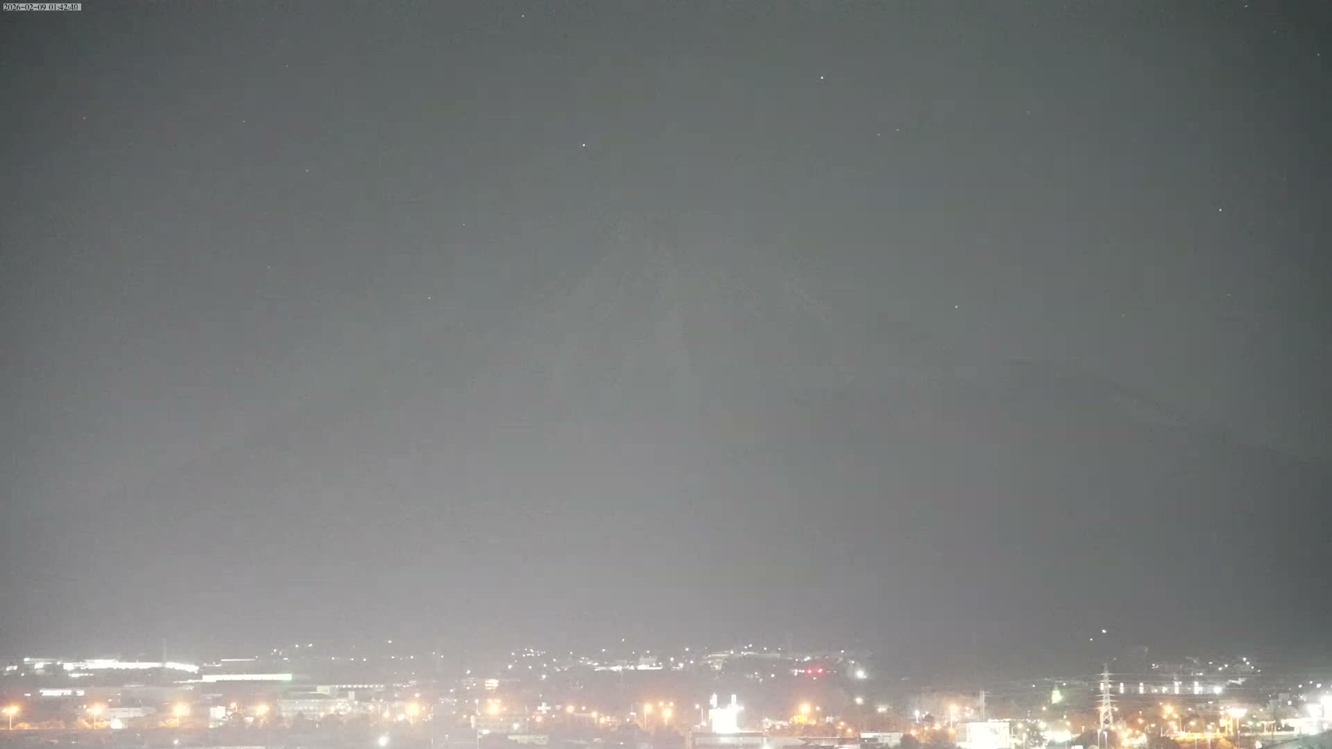Mount Fuji &  Fujinomiya City ( 富士山と富士宮市 ) Live Cam - Kitayama, Fujinomiya, Shizuoka, Chūbu (Tōkai),  Honshu, Japan