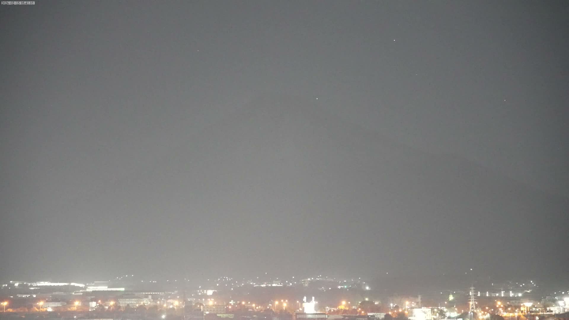 Mount Fuji &  Fujinomiya City ( 富士山と富士宮市 ) Live Cam - Kitayama, Fujinomiya, Shizuoka, Chūbu (Tōkai),  Honshu, Japan