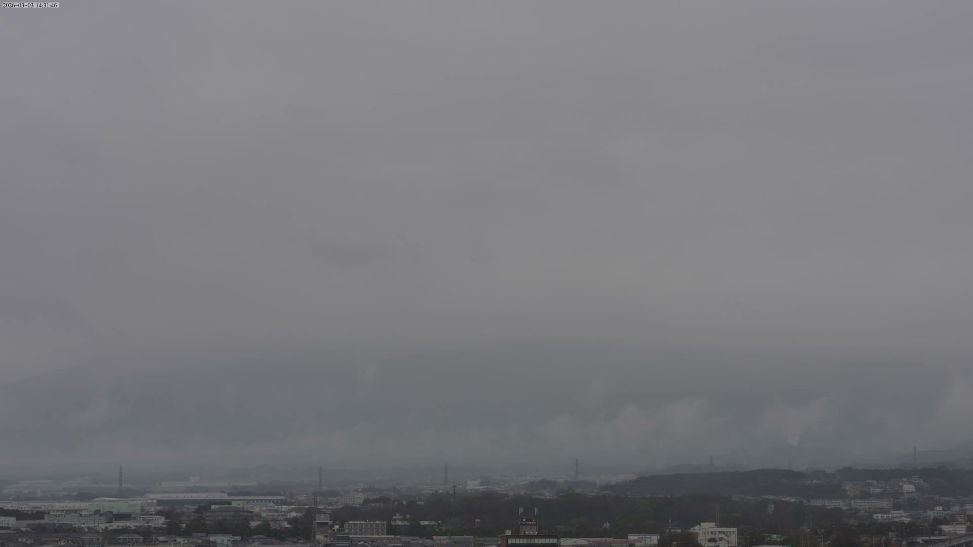 Mount Fuji &  Fujinomiya City ( 富士山と富士宮市 ) Live Cam - Kitayama, Fujinomiya, Shizuoka, Chūbu (Tōkai),  Honshu, Japan