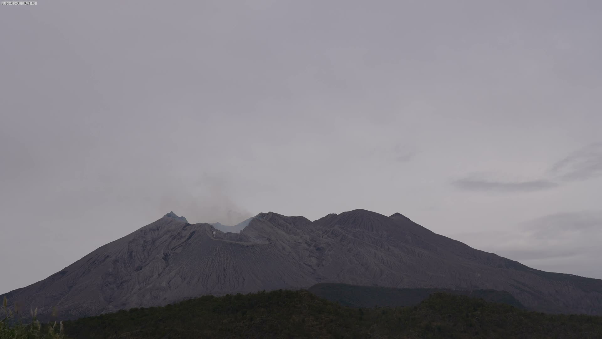 Kagoshima, Sakurajima Living Volcano ( 鹿児島・桜島 生きた火山 ) Live Cam - Kurokamicho, Kagoshima, Kagoshima Prefecture, Kyushu, Japan