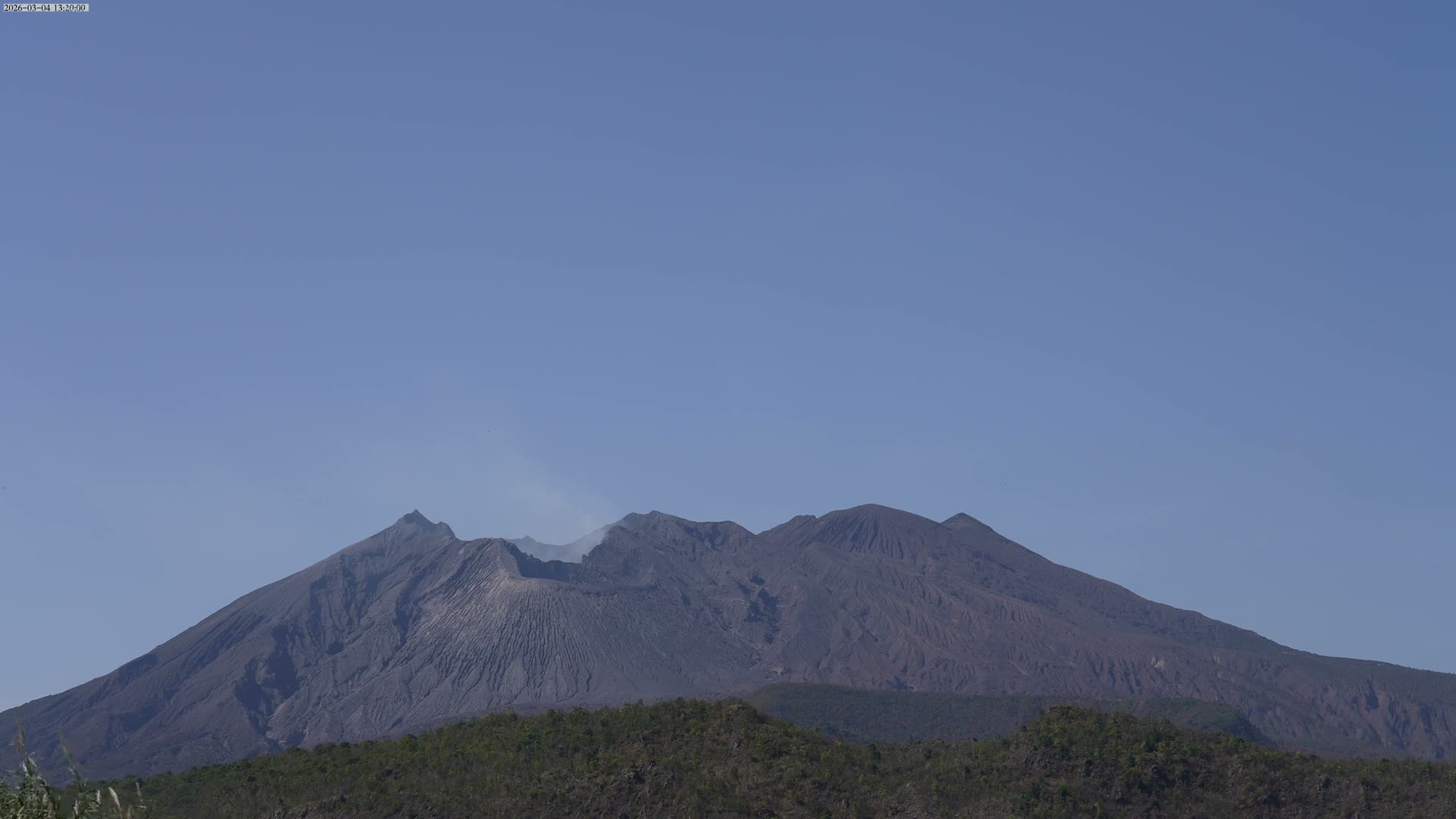 Kagoshima, Sakurajima Living Volcano ( 鹿児島・桜島 生きた火山 ) Live Cam - Kurokamicho, Kagoshima, Kagoshima Prefecture, Kyushu, Japan