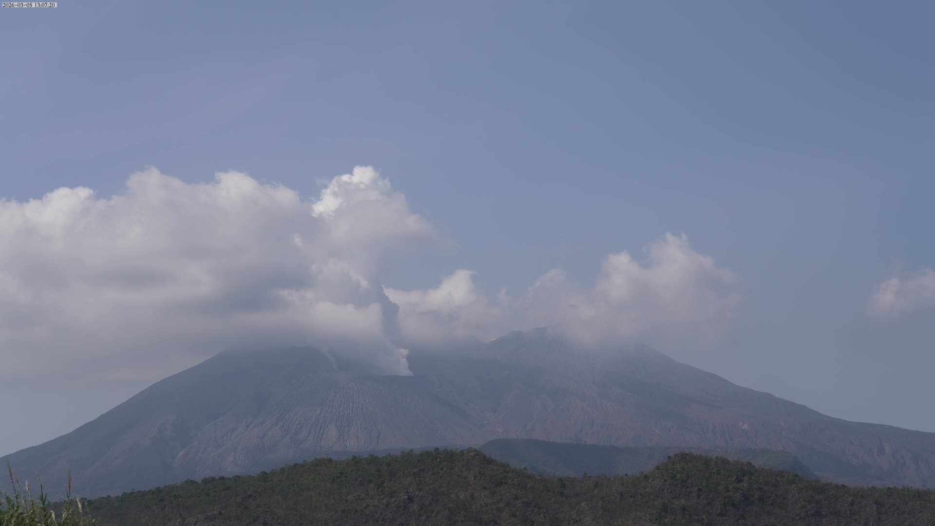 Kagoshima, Sakurajima Living Volcano ( 鹿児島・桜島 生きた火山 ) Live Cam - Kurokamicho, Kagoshima, Kagoshima Prefecture, Kyushu, Japan