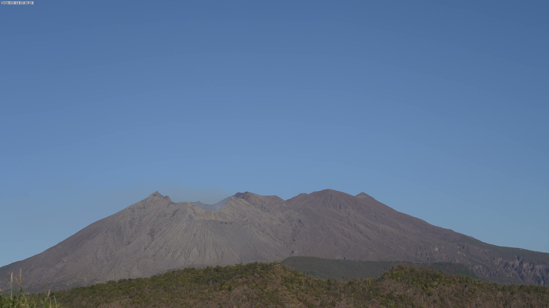 Kagoshima, Sakurajima Living Volcano ( 鹿児島・桜島 生きた火山 ) Live Cam - Kurokamicho, Kagoshima, Kagoshima Prefecture, Kyushu, Japan