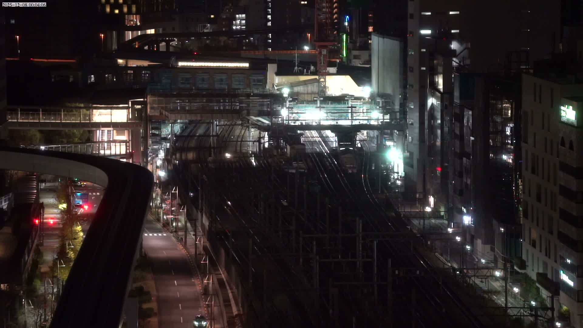 Tokyo, Hamamatsucho  Railway Station & Hamamatsucho Neighborhood ( 東京、浜松町駅と浜松町周辺 ) Live Cam - Hamamatsucho, Minato-ku, Tokyo, Kantō, Honshu, Japan