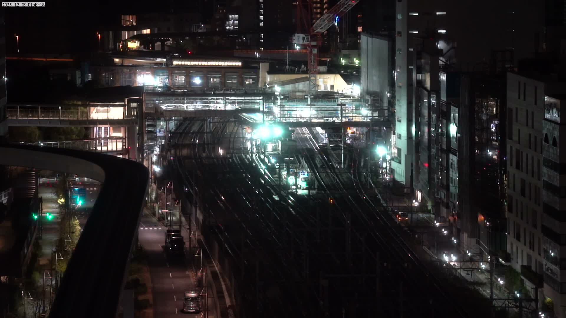 Tokyo, Hamamatsucho  Railway Station & Hamamatsucho Neighborhood ( 東京、浜松町駅と浜松町周辺 ) Live Cam - Hamamatsucho, Minato-ku, Tokyo, Kantō, Honshu, Japan