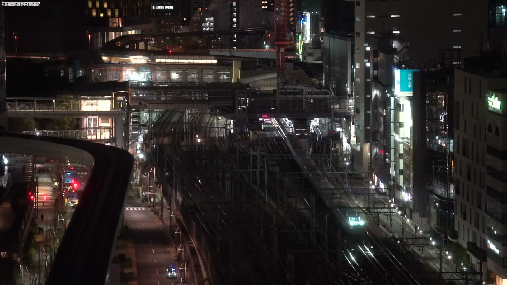 Tokyo, Hamamatsucho  Railway Station & Hamamatsucho Neighborhood ( 東京、浜松町駅と浜松町周辺 ) Live Cam - Hamamatsucho, Minato-ku, Tokyo, Kantō, Honshu, Japan