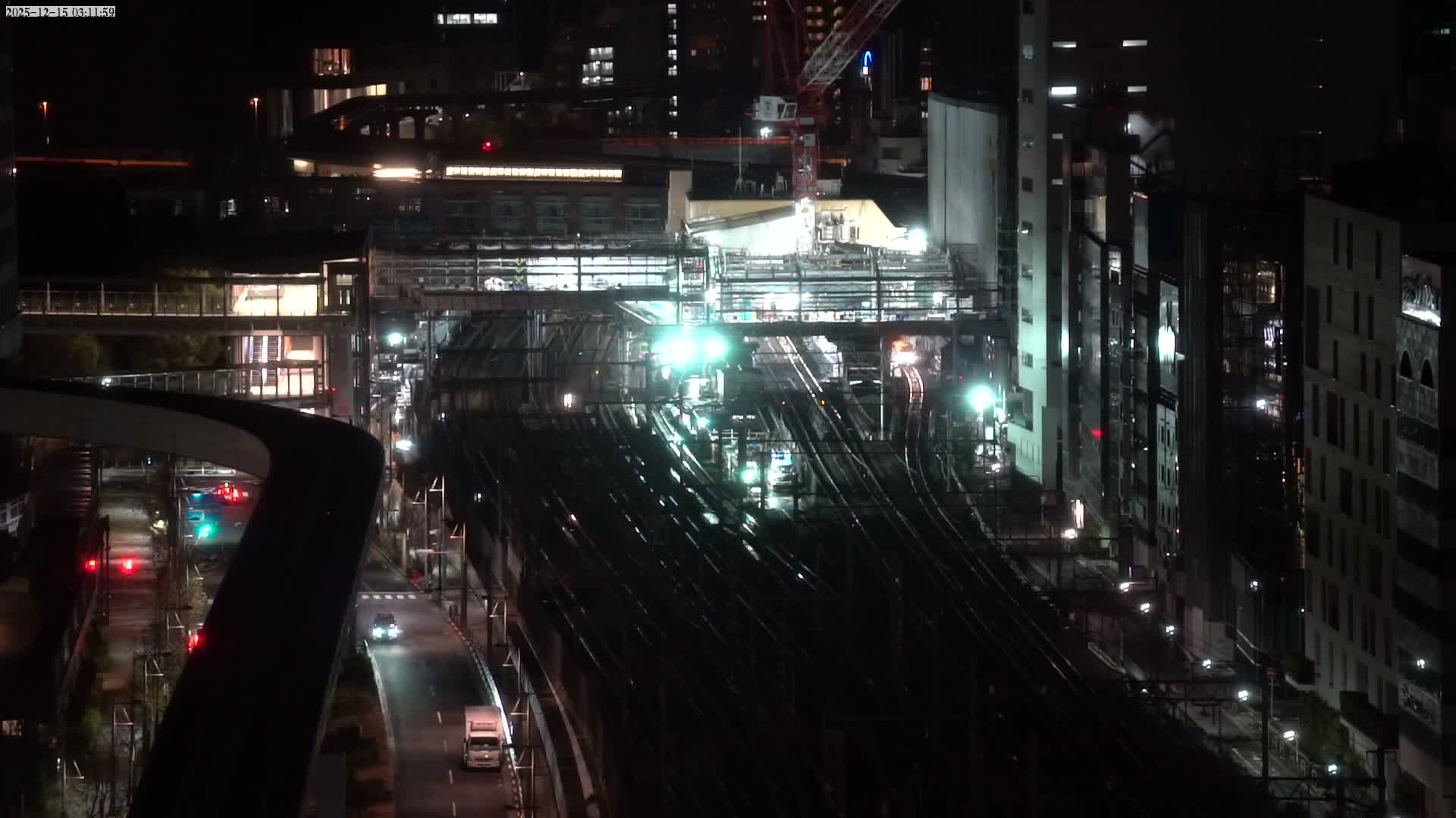 Tokyo, Hamamatsucho  Railway Station & Hamamatsucho Neighborhood ( 東京、浜松町駅と浜松町周辺 ) Live Cam - Hamamatsucho, Minato-ku, Tokyo, Kantō, Honshu, Japan