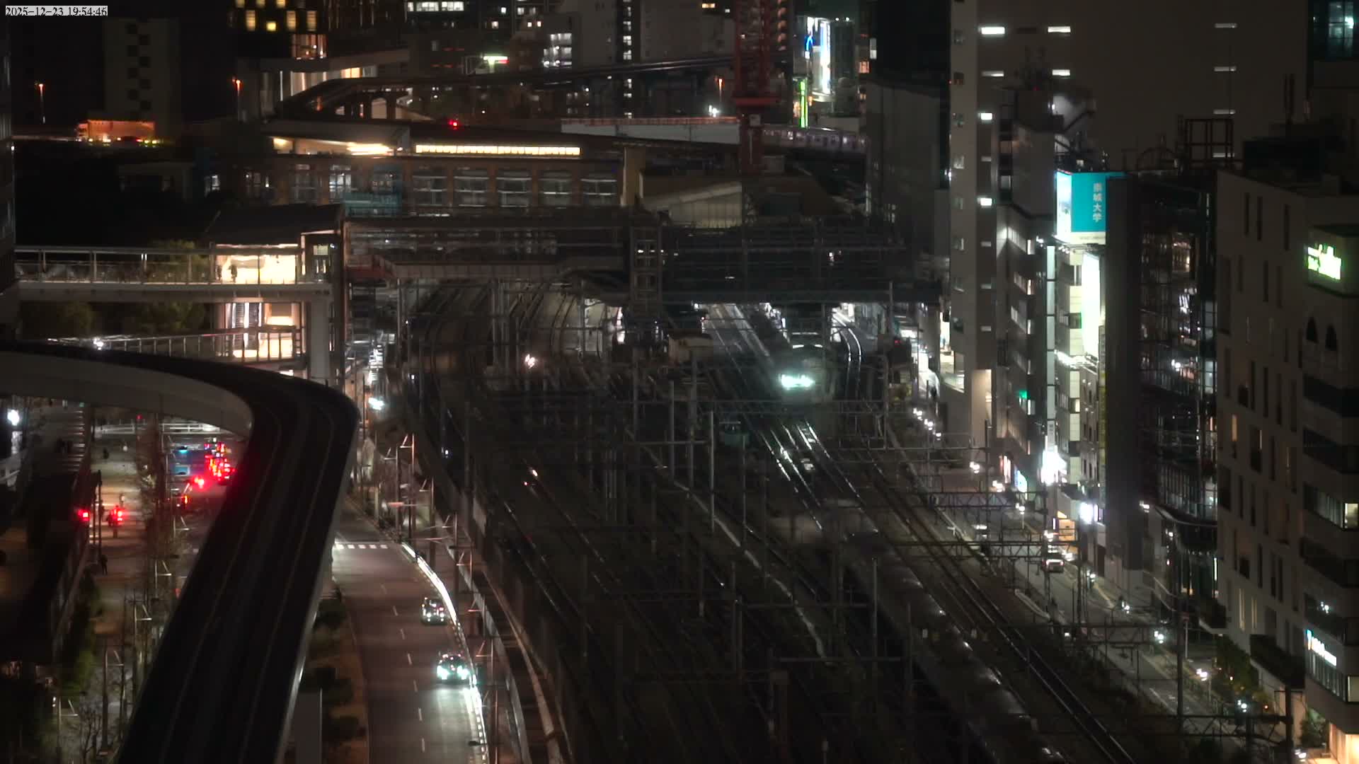 Tokyo, Hamamatsucho  Railway Station & Hamamatsucho Neighborhood ( 東京、浜松町駅と浜松町周辺 ) Live Cam - Hamamatsucho, Minato-ku, Tokyo, Kantō, Honshu, Japan