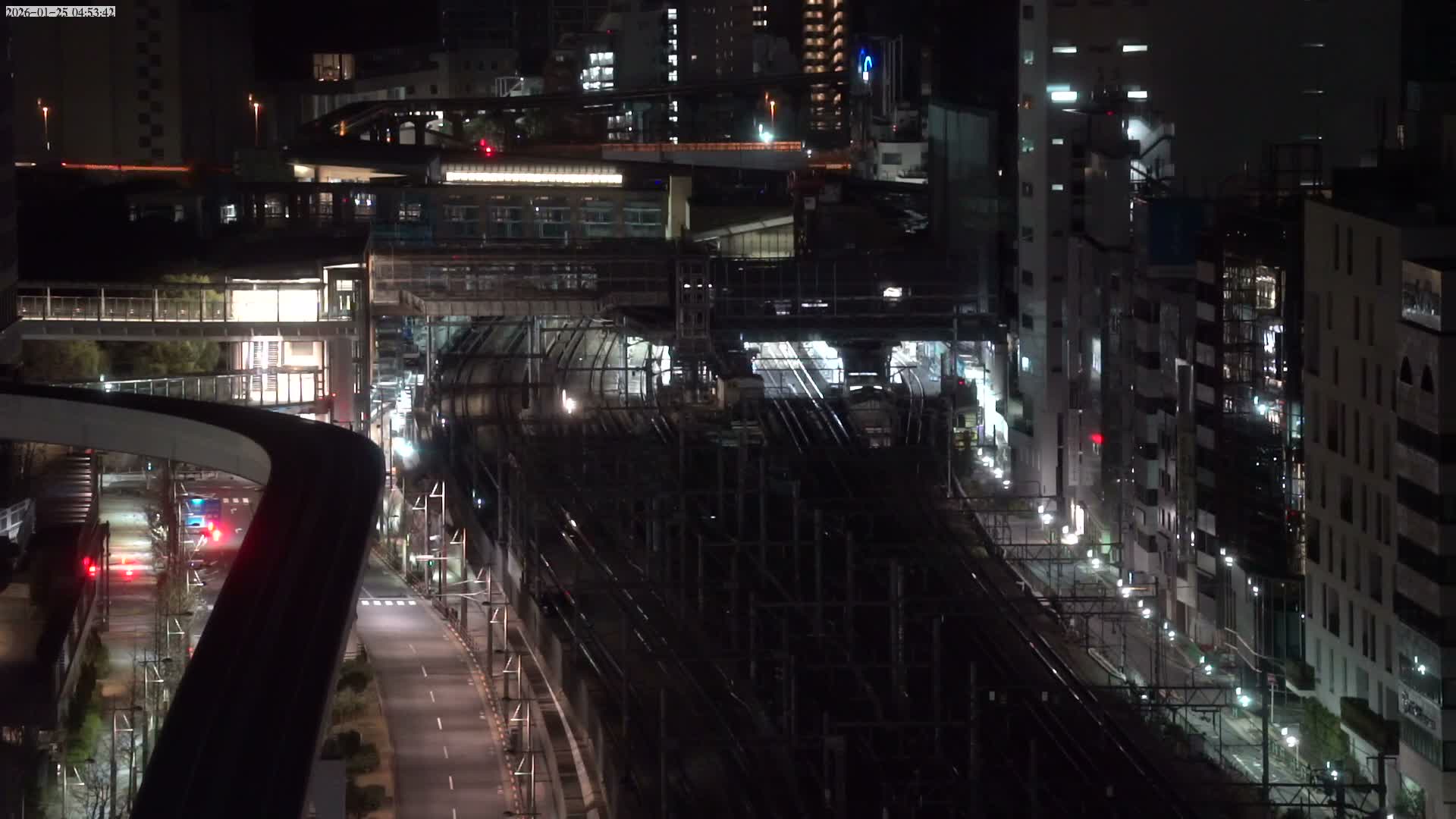Tokyo, Hamamatsucho  Railway Station & Hamamatsucho Neighborhood ( 東京、浜松町駅と浜松町周辺 ) Live Cam - Hamamatsucho, Minato-ku, Tokyo, Kantō, Honshu, Japan