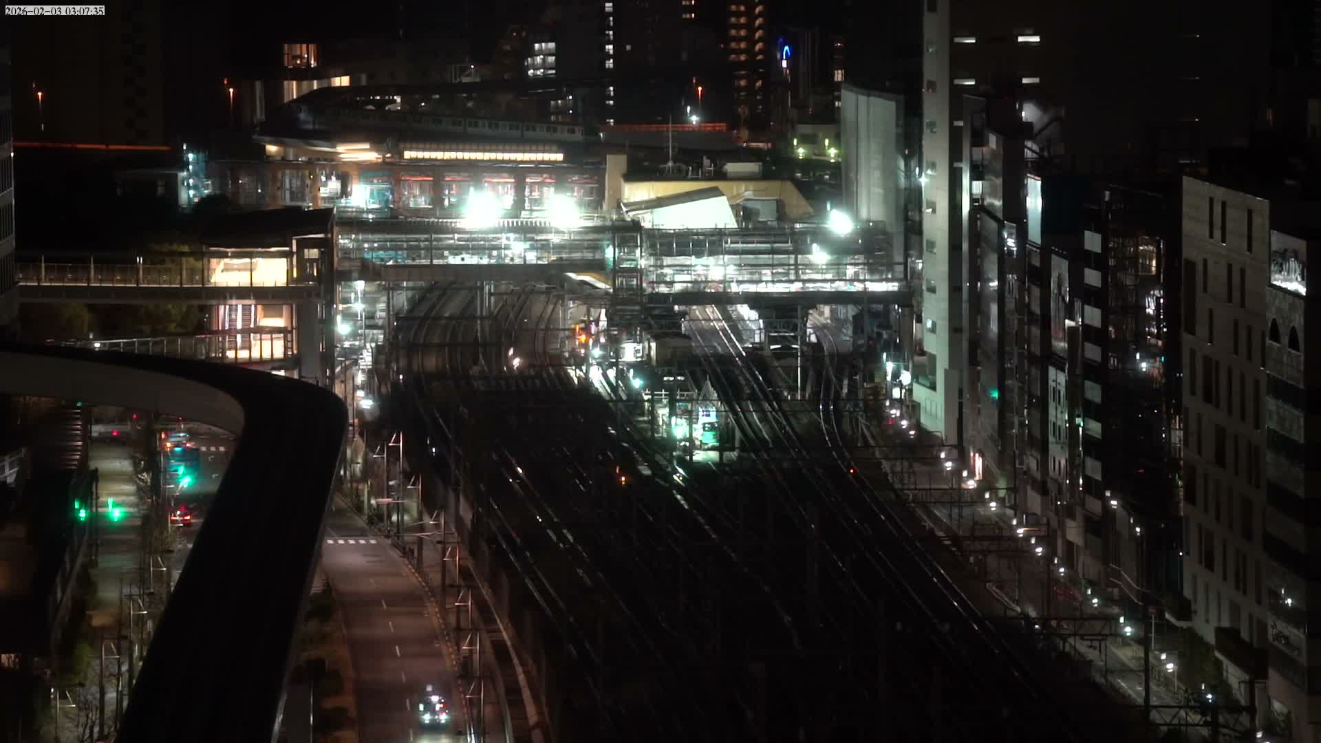 Tokyo, Hamamatsucho  Railway Station & Hamamatsucho Neighborhood ( 東京、浜松町駅と浜松町周辺 ) Live Cam - Hamamatsucho, Minato-ku, Tokyo, Kantō, Honshu, Japan
