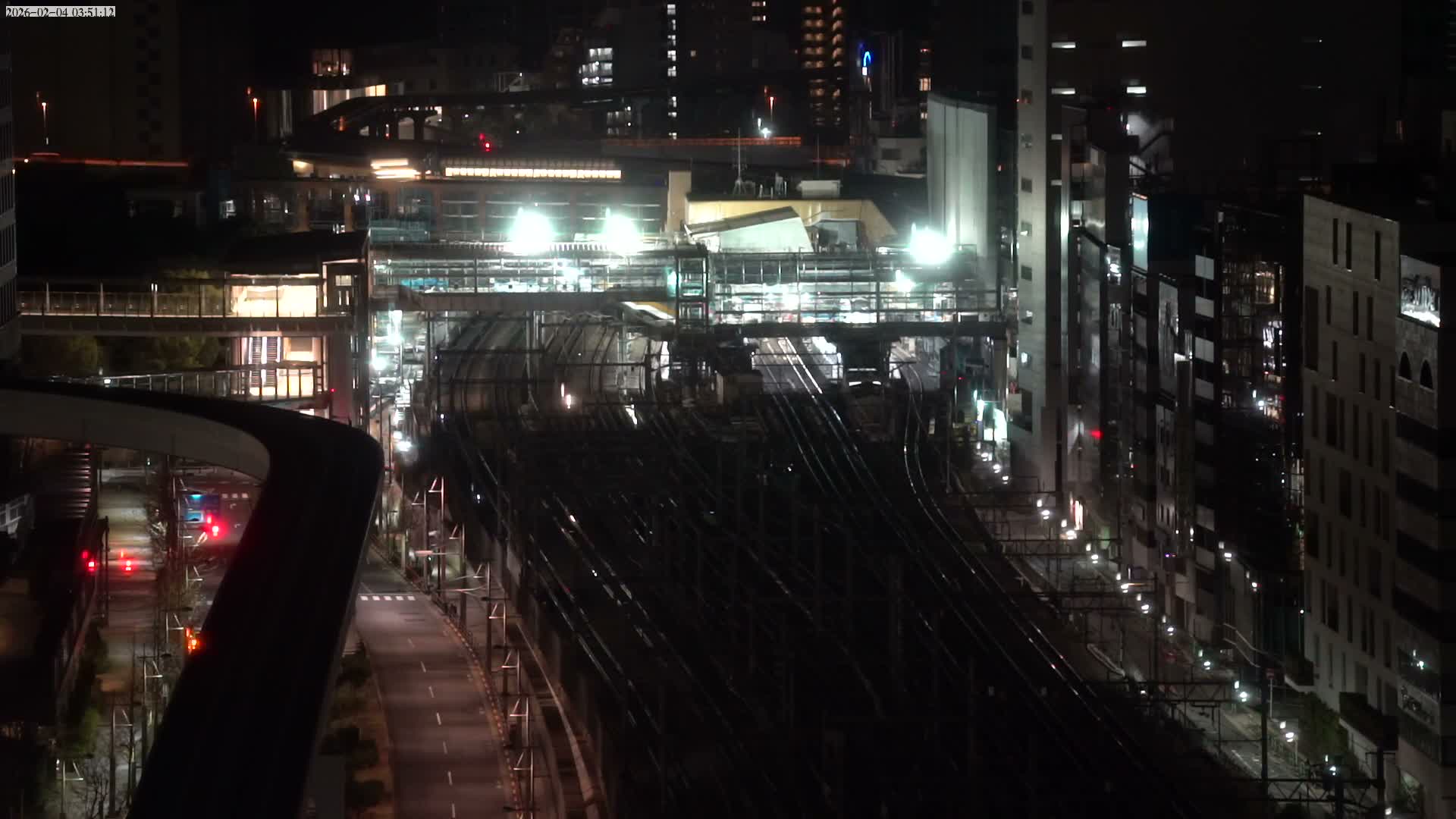 Tokyo, Hamamatsucho  Railway Station & Hamamatsucho Neighborhood ( 東京、浜松町駅と浜松町周辺 ) Live Cam - Hamamatsucho, Minato-ku, Tokyo, Kantō, Honshu, Japan