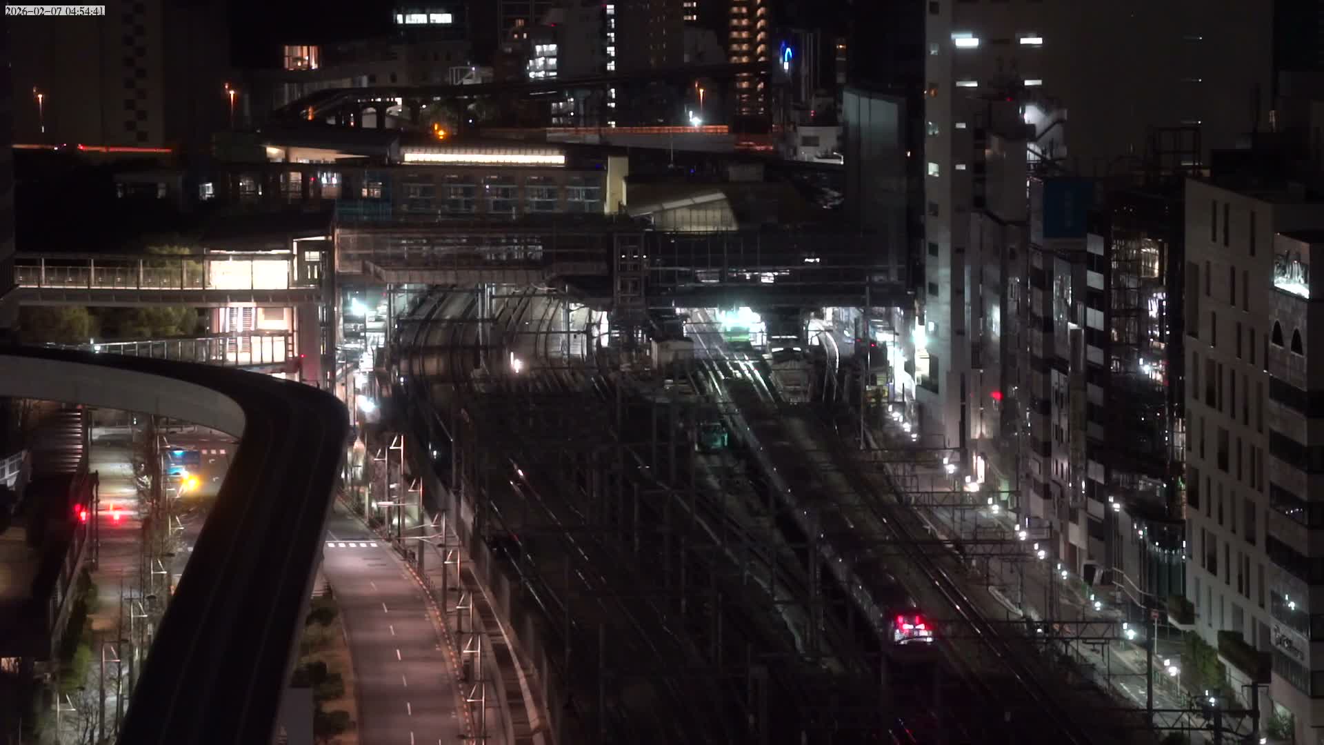 Tokyo, Hamamatsucho  Railway Station & Hamamatsucho Neighborhood ( 東京、浜松町駅と浜松町周辺 ) Live Cam - Hamamatsucho, Minato-ku, Tokyo, Kantō, Honshu, Japan