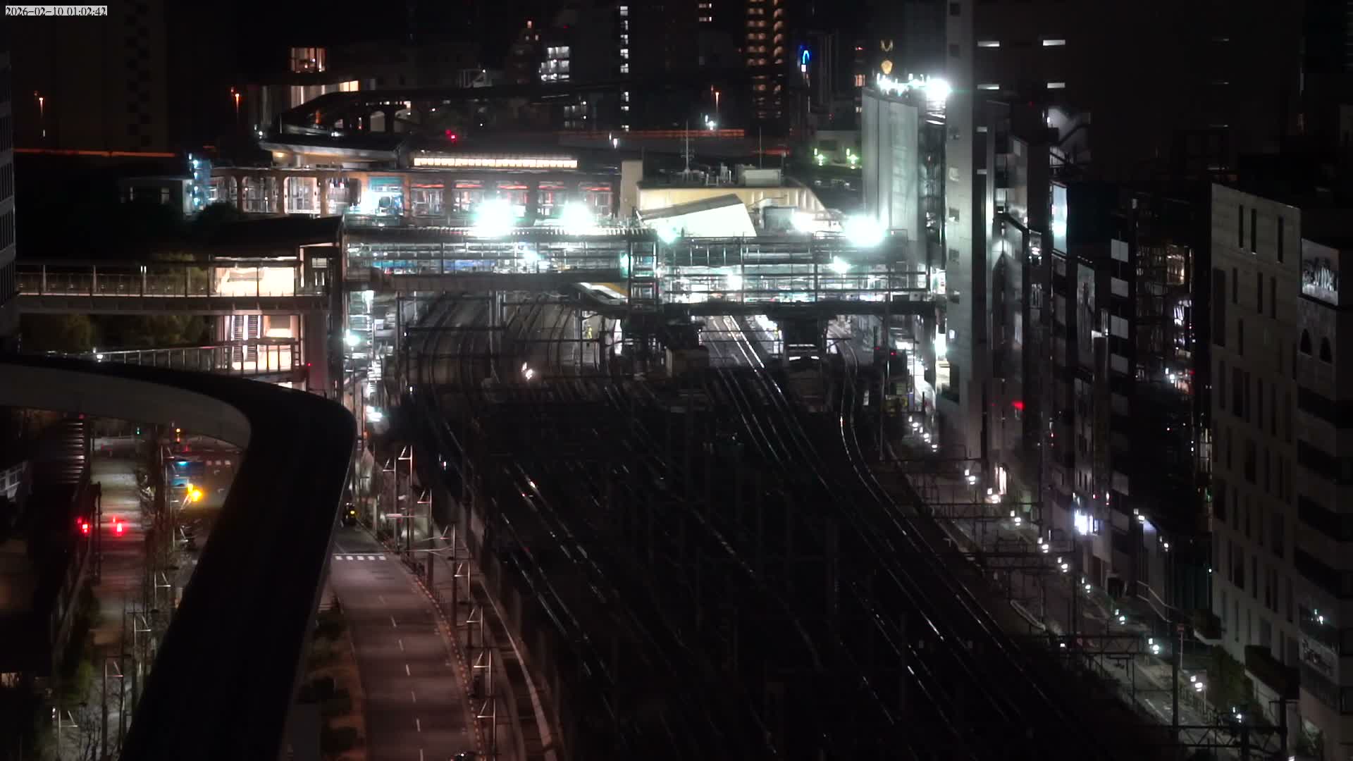 Tokyo, Hamamatsucho  Railway Station & Hamamatsucho Neighborhood ( 東京、浜松町駅と浜松町周辺 ) Live Cam - Hamamatsucho, Minato-ku, Tokyo, Kantō, Honshu, Japan