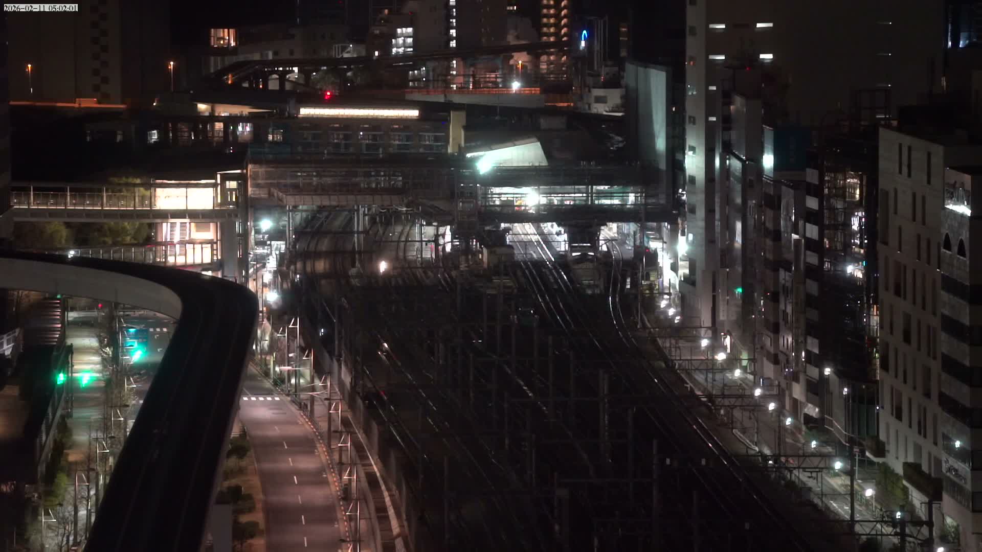 Tokyo, Hamamatsucho  Railway Station & Hamamatsucho Neighborhood ( 東京、浜松町駅と浜松町周辺 ) Live Cam - Hamamatsucho, Minato-ku, Tokyo, Kantō, Honshu, Japan