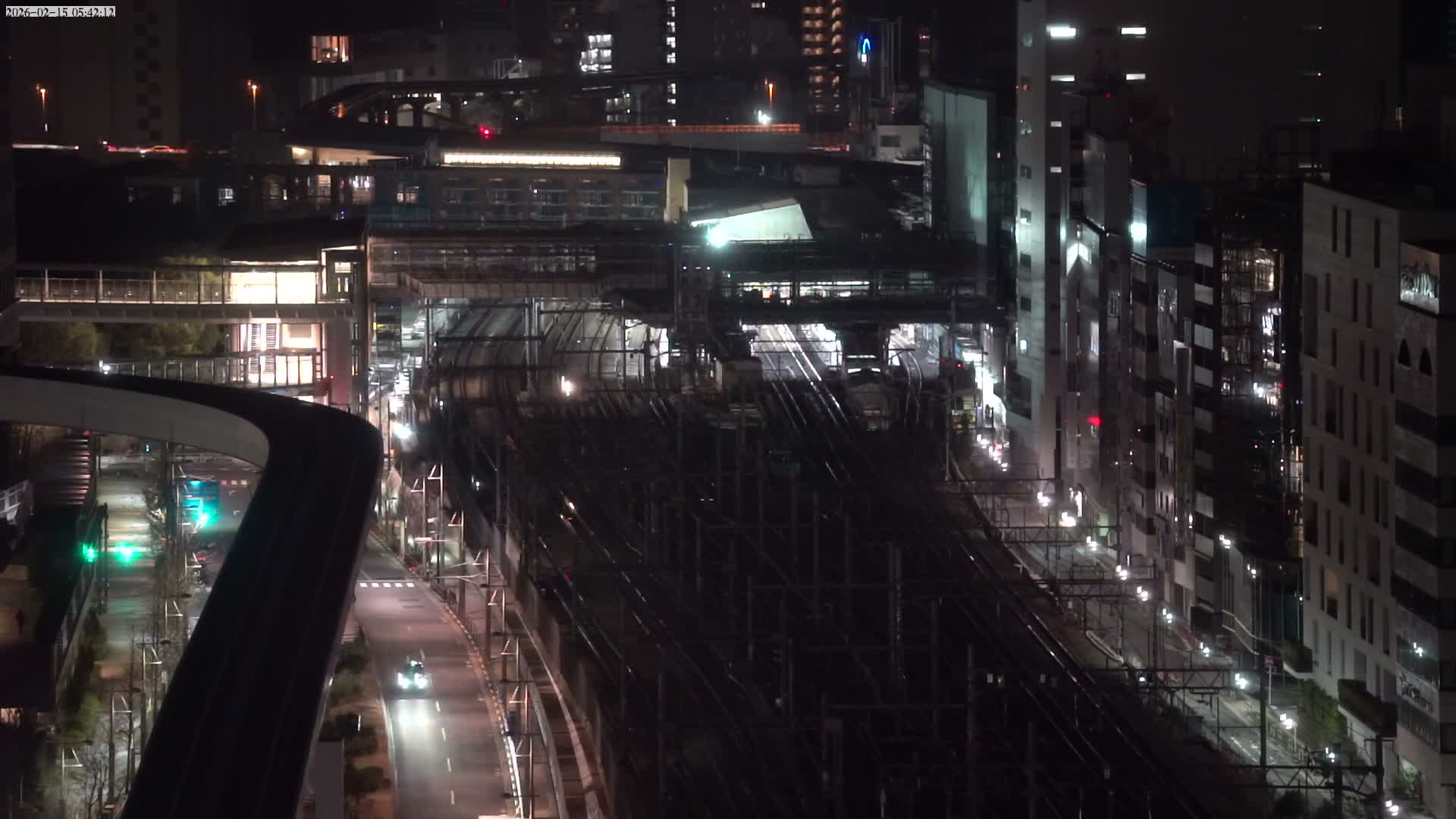 Tokyo, Hamamatsucho  Railway Station & Hamamatsucho Neighborhood ( 東京、浜松町駅と浜松町周辺 ) Live Cam - Hamamatsucho, Minato-ku, Tokyo, Kantō, Honshu, Japan