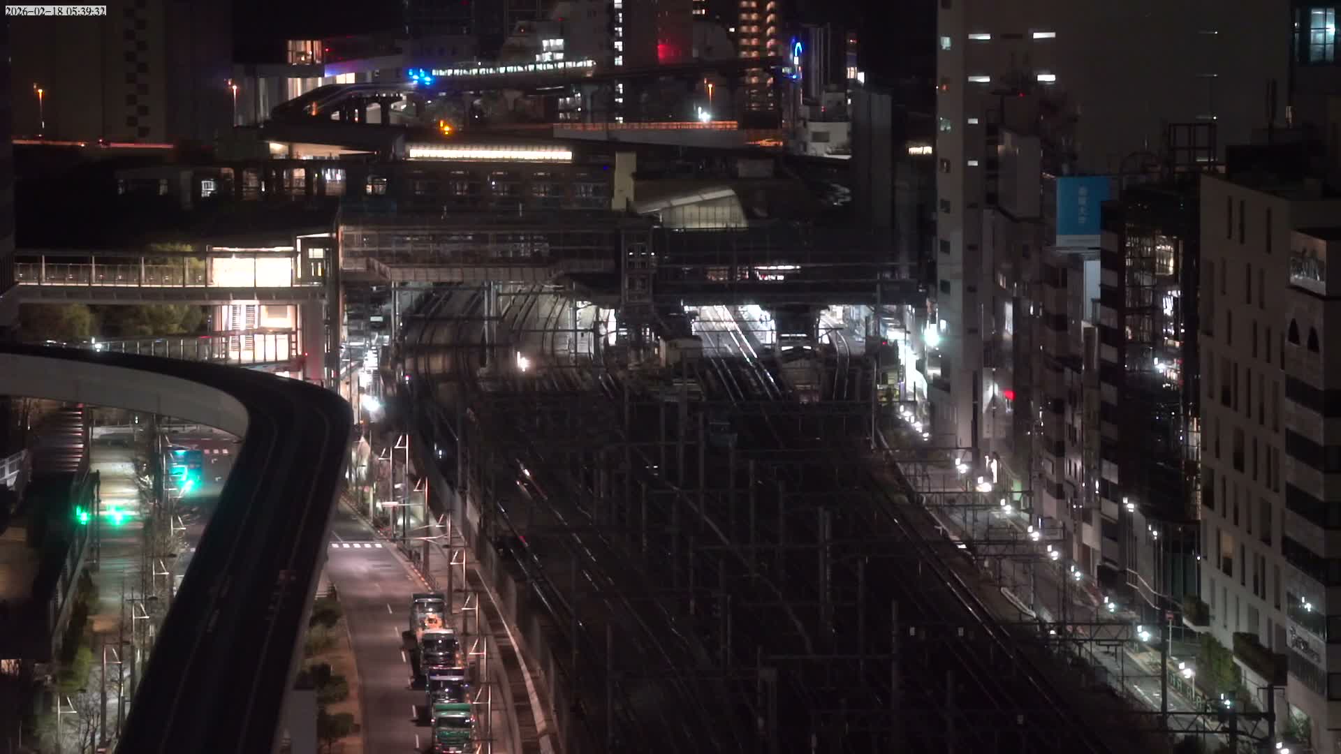 Tokyo, Hamamatsucho  Railway Station & Hamamatsucho Neighborhood ( 東京、浜松町駅と浜松町周辺 ) Live Cam - Hamamatsucho, Minato-ku, Tokyo, Kantō, Honshu, Japan
