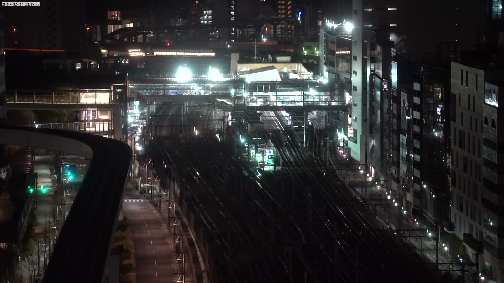 Tokyo, Hamamatsucho  Railway Station & Hamamatsucho Neighborhood ( 東京、浜松町駅と浜松町周辺 ) Live Cam - Hamamatsucho, Minato-ku, Tokyo, Kantō, Honshu, Japan
