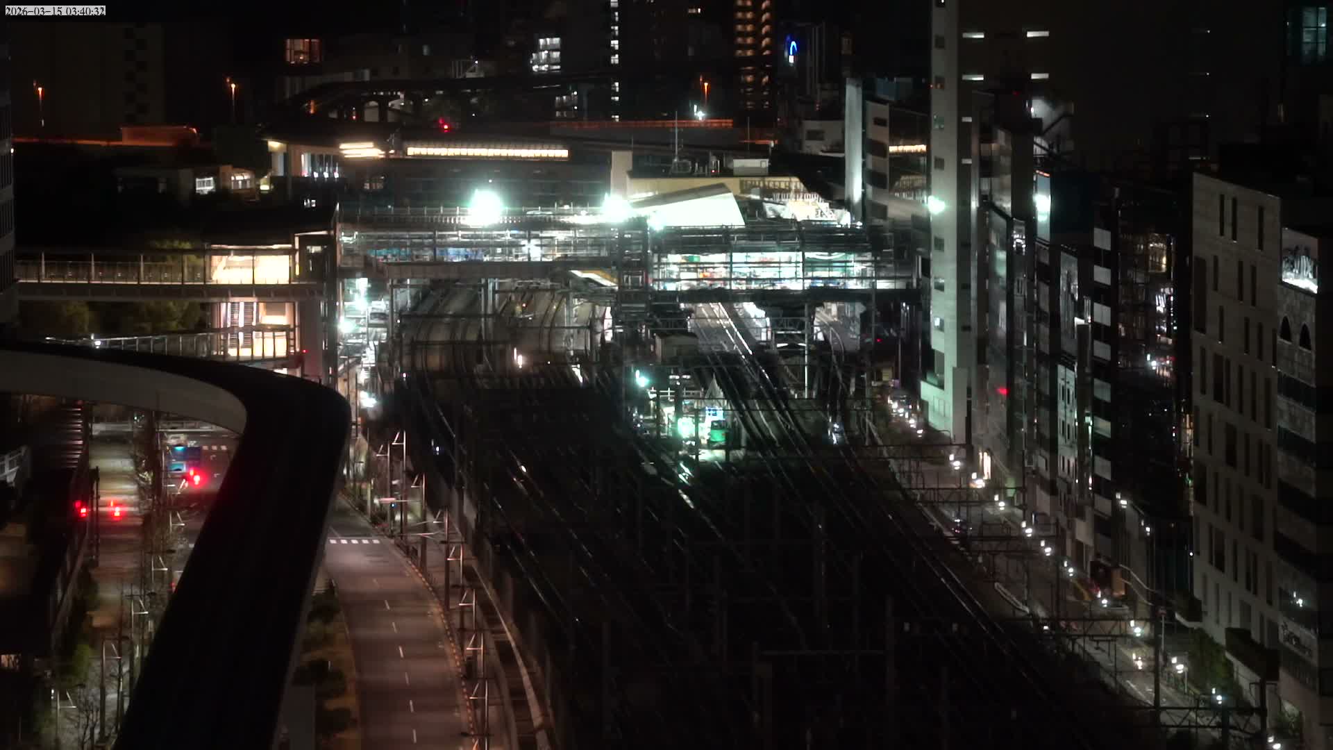Tokyo, Hamamatsucho  Railway Station & Hamamatsucho Neighborhood ( 東京、浜松町駅と浜松町周辺 ) Live Cam - Hamamatsucho, Minato-ku, Tokyo, Kantō, Honshu, Japan