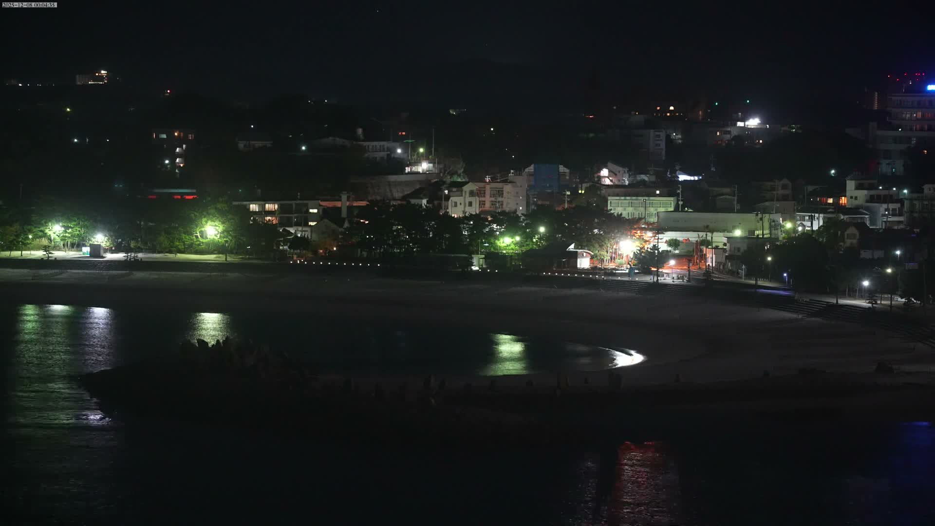 Wakayama, Shirahama Town & Beach ( 和歌山県白浜町とビーチ ) Skyline Live Cam - Shirahama, Nishimuro, Wakayama, Kansai, Honshu, Japan