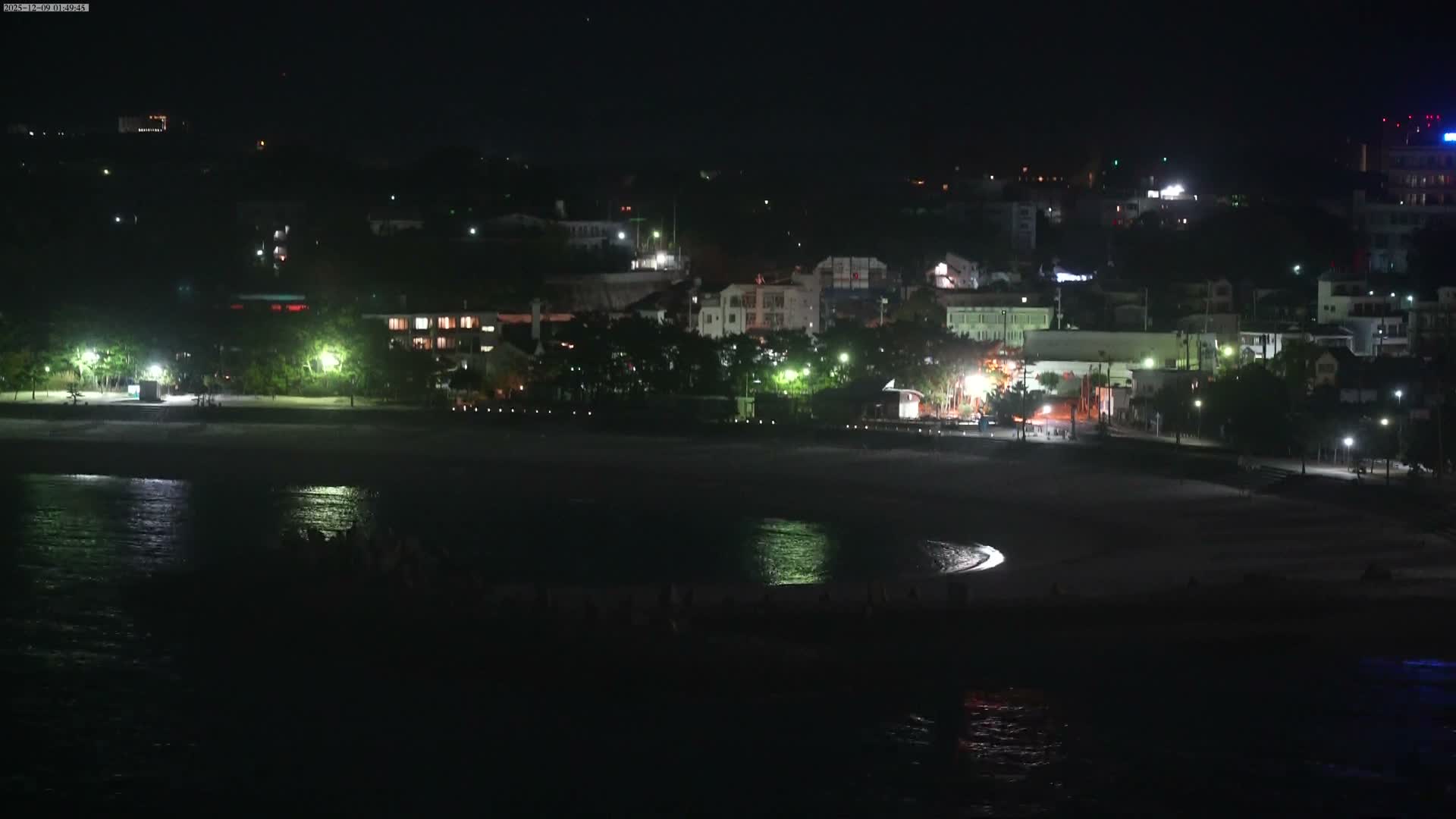 Wakayama, Shirahama Town & Beach ( 和歌山県白浜町とビーチ ) Skyline Live Cam - Shirahama, Nishimuro, Wakayama, Kansai, Honshu, Japan