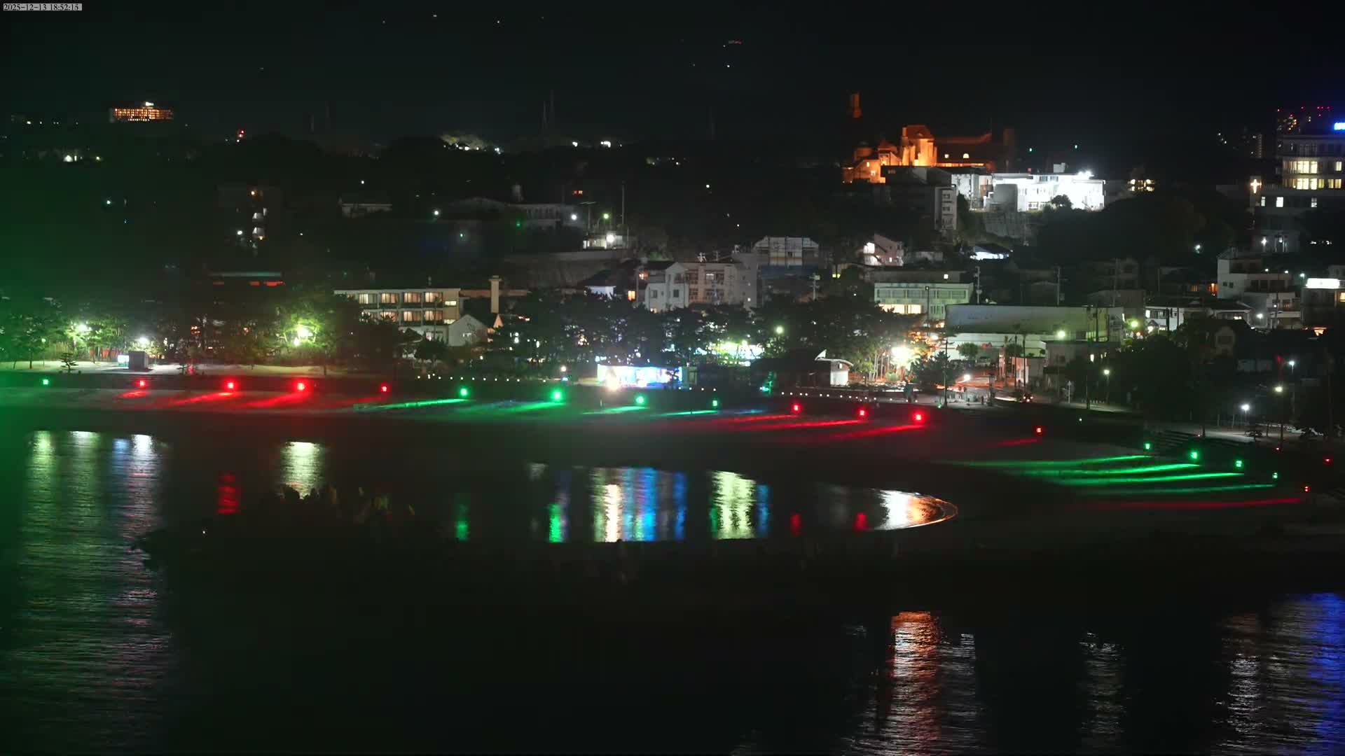 Wakayama, Shirahama Town & Beach ( 和歌山県白浜町とビーチ ) Skyline Live Cam - Shirahama, Nishimuro, Wakayama, Kansai, Honshu, Japan