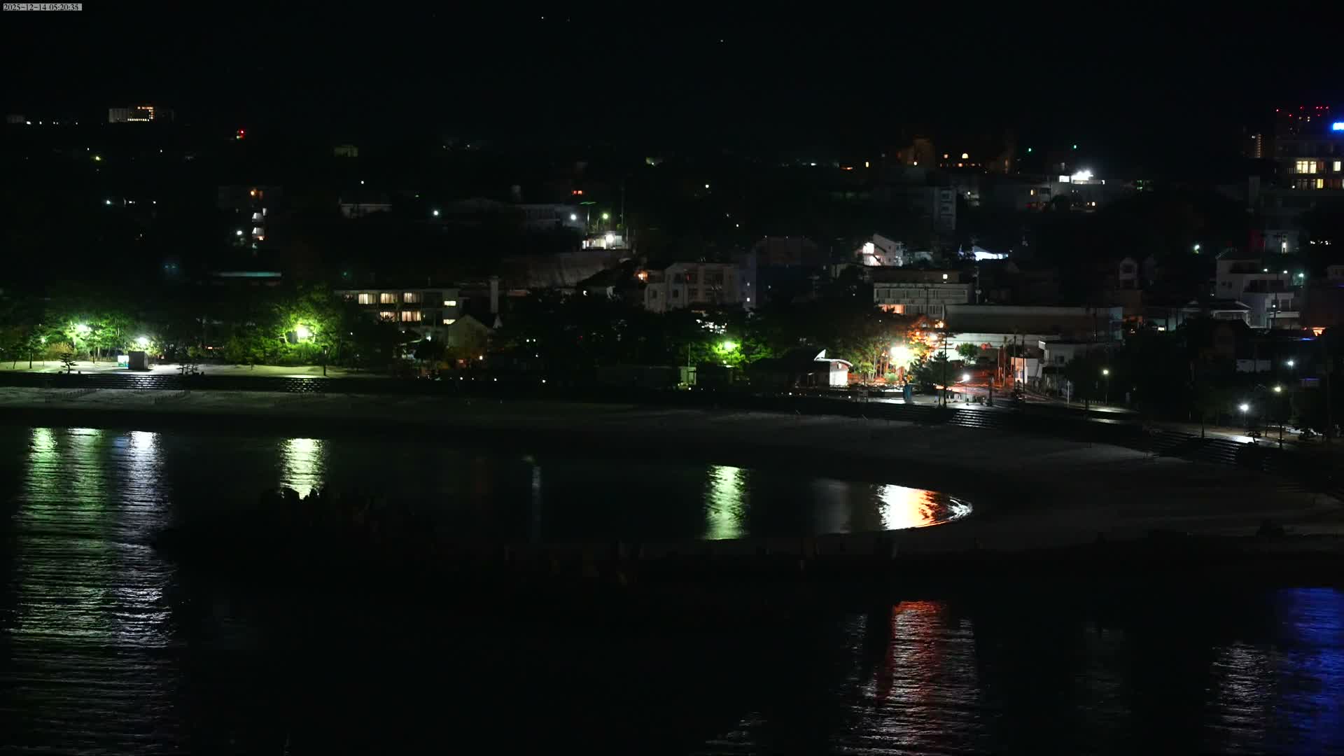 Wakayama, Shirahama Town & Beach ( 和歌山県白浜町とビーチ ) Skyline Live Cam - Shirahama, Nishimuro, Wakayama, Kansai, Honshu, Japan
