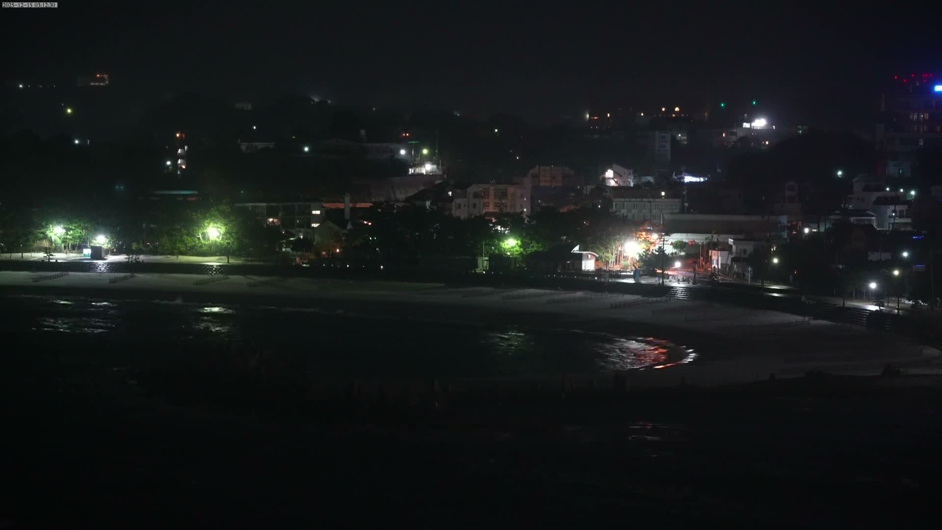 Wakayama, Shirahama Town & Beach ( 和歌山県白浜町とビーチ ) Skyline Live Cam - Shirahama, Nishimuro, Wakayama, Kansai, Honshu, Japan