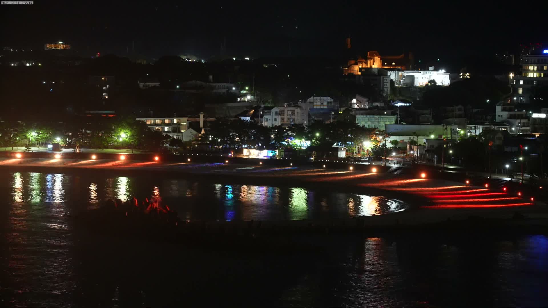 Wakayama, Shirahama Town & Beach ( 和歌山県白浜町とビーチ ) Skyline Live Cam - Shirahama, Nishimuro, Wakayama, Kansai, Honshu, Japan