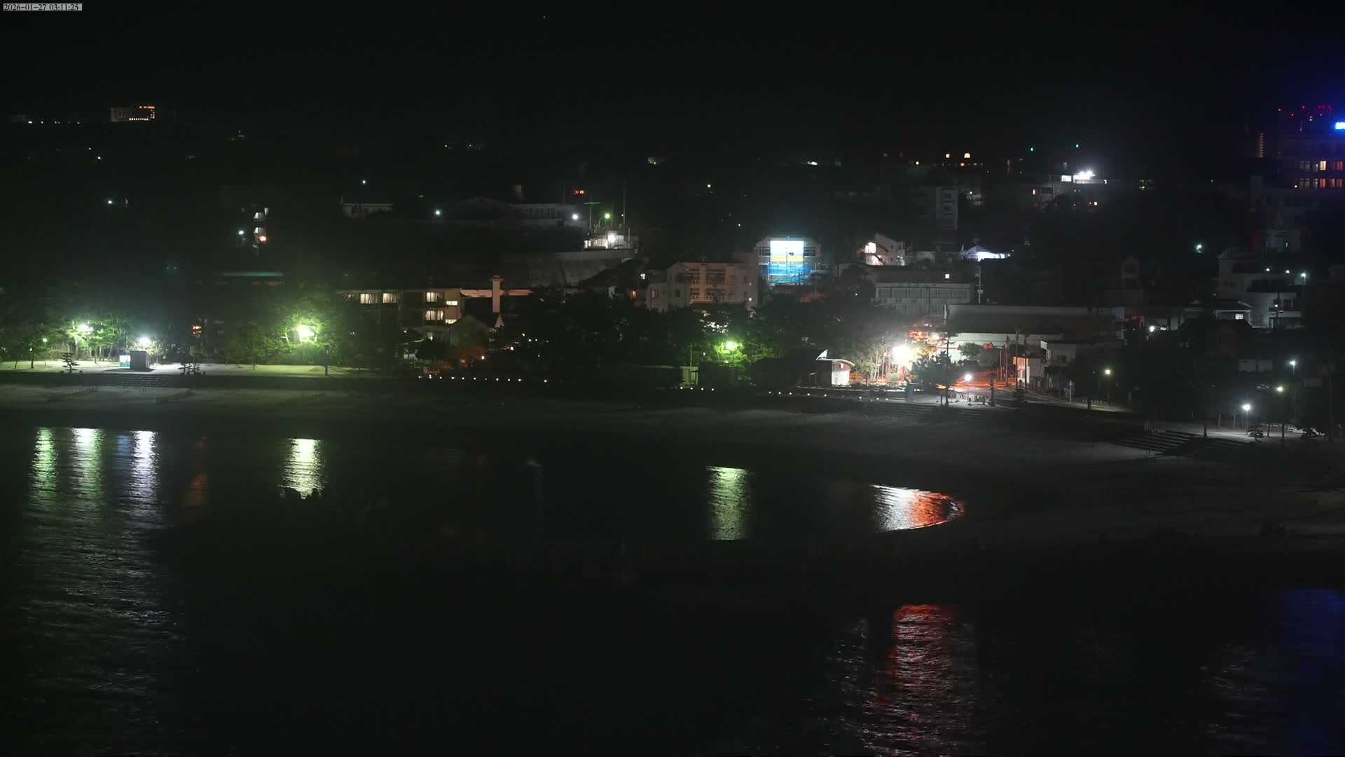 Wakayama, Shirahama Town & Beach ( 和歌山県白浜町とビーチ ) Skyline Live Cam - Shirahama, Nishimuro, Wakayama, Kansai, Honshu, Japan
