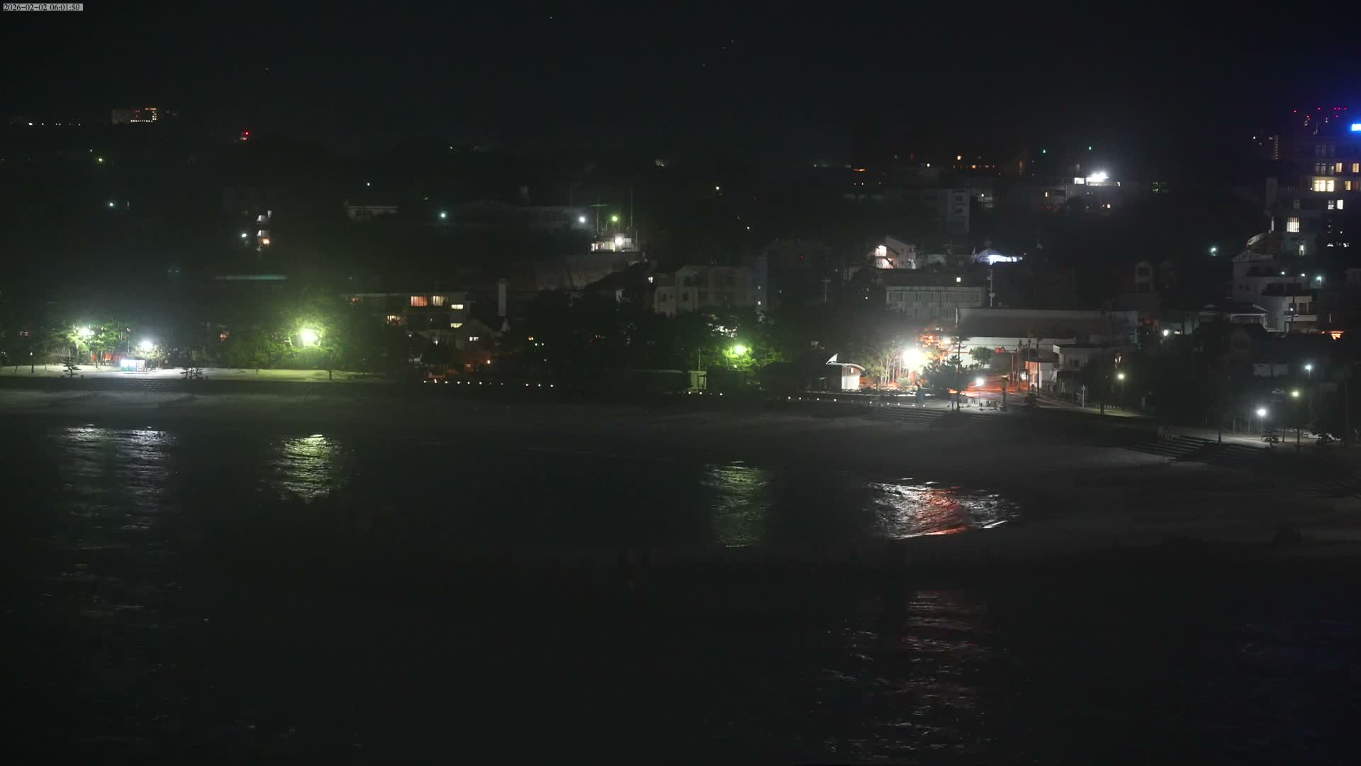 Wakayama, Shirahama Town & Beach ( 和歌山県白浜町とビーチ ) Skyline Live Cam - Shirahama, Nishimuro, Wakayama, Kansai, Honshu, Japan