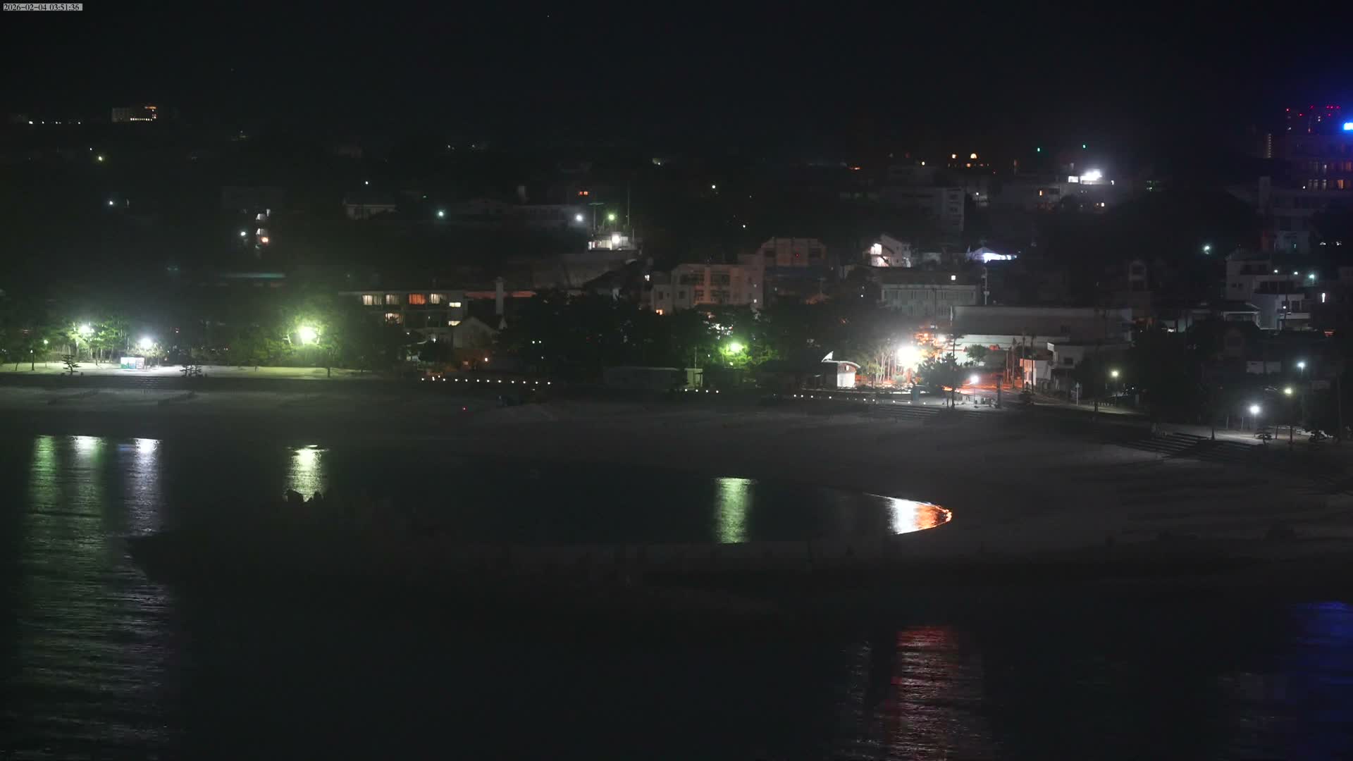 Wakayama, Shirahama Town & Beach ( 和歌山県白浜町とビーチ ) Skyline Live Cam - Shirahama, Nishimuro, Wakayama, Kansai, Honshu, Japan