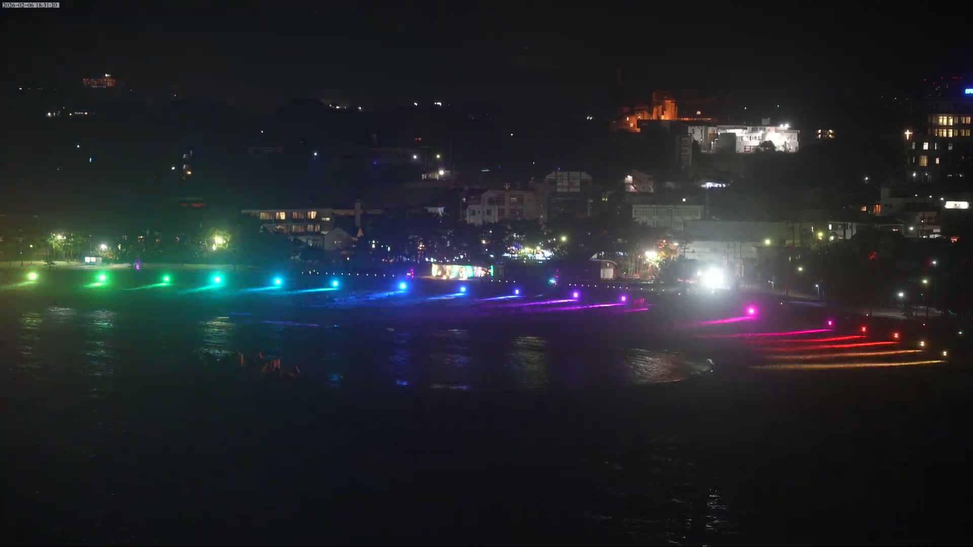 Wakayama, Shirahama Town & Beach ( 和歌山県白浜町とビーチ ) Skyline Live Cam - Shirahama, Nishimuro, Wakayama, Kansai, Honshu, Japan