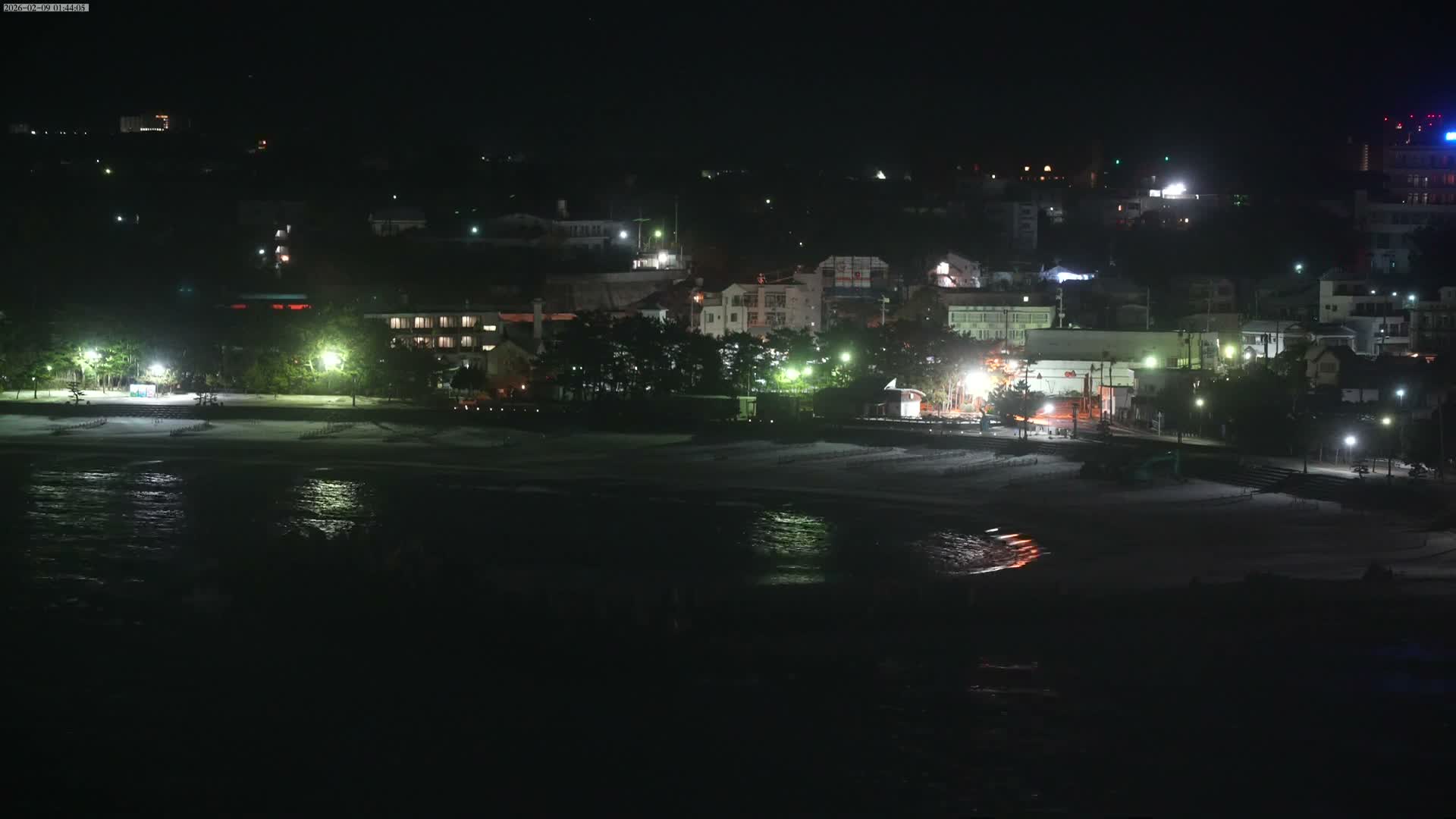 Wakayama, Shirahama Town & Beach ( 和歌山県白浜町とビーチ ) Skyline Live Cam - Shirahama, Nishimuro, Wakayama, Kansai, Honshu, Japan