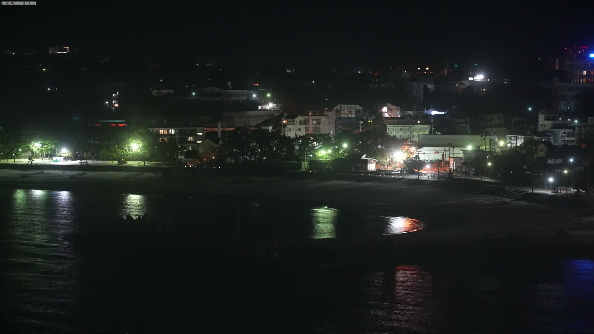Wakayama, Shirahama Town & Beach ( 和歌山県白浜町とビーチ ) Skyline Live Cam - Shirahama, Nishimuro, Wakayama, Kansai, Honshu, Japan