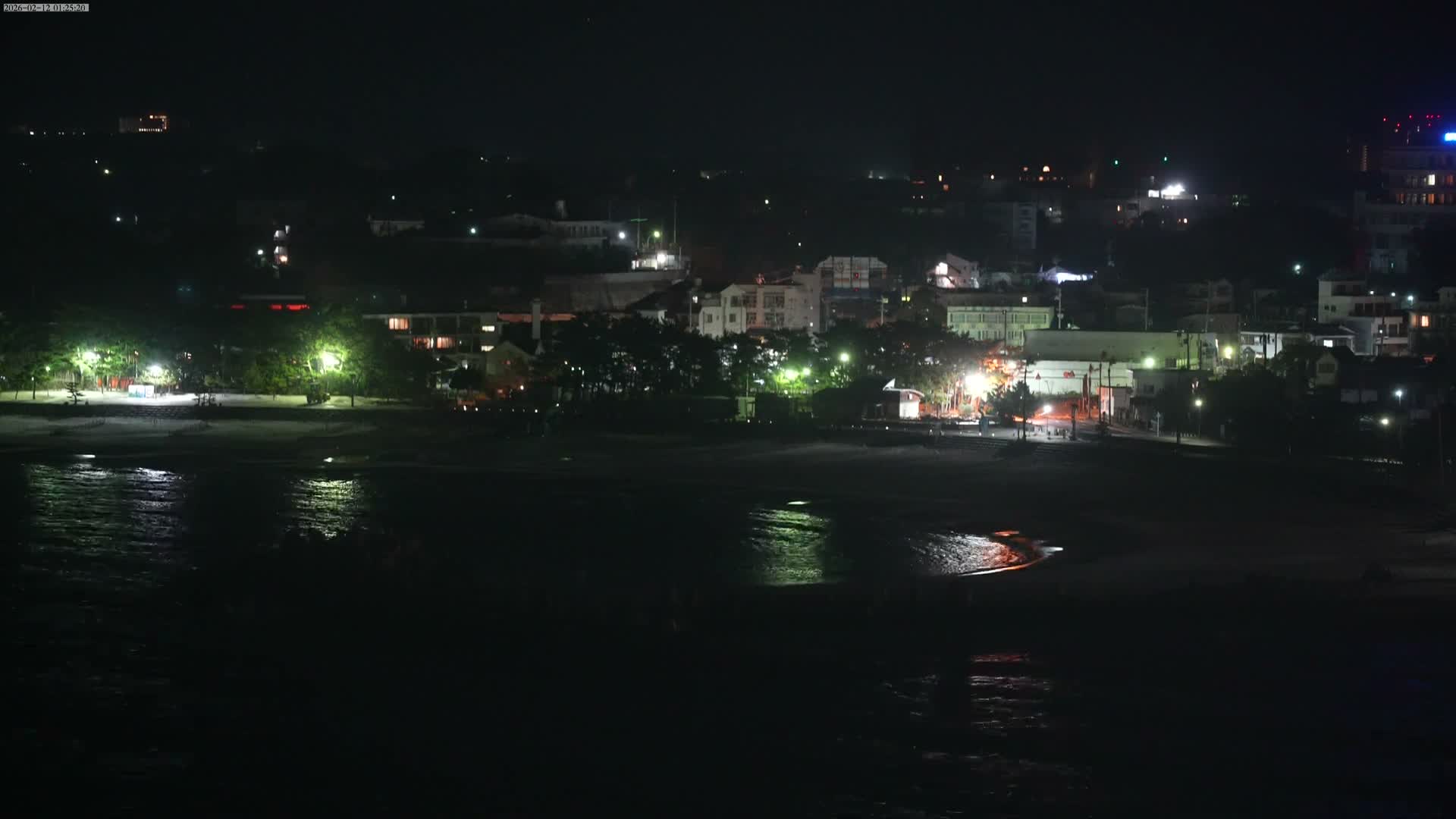 Wakayama, Shirahama Town & Beach ( 和歌山県白浜町とビーチ ) Skyline Live Cam - Shirahama, Nishimuro, Wakayama, Kansai, Honshu, Japan