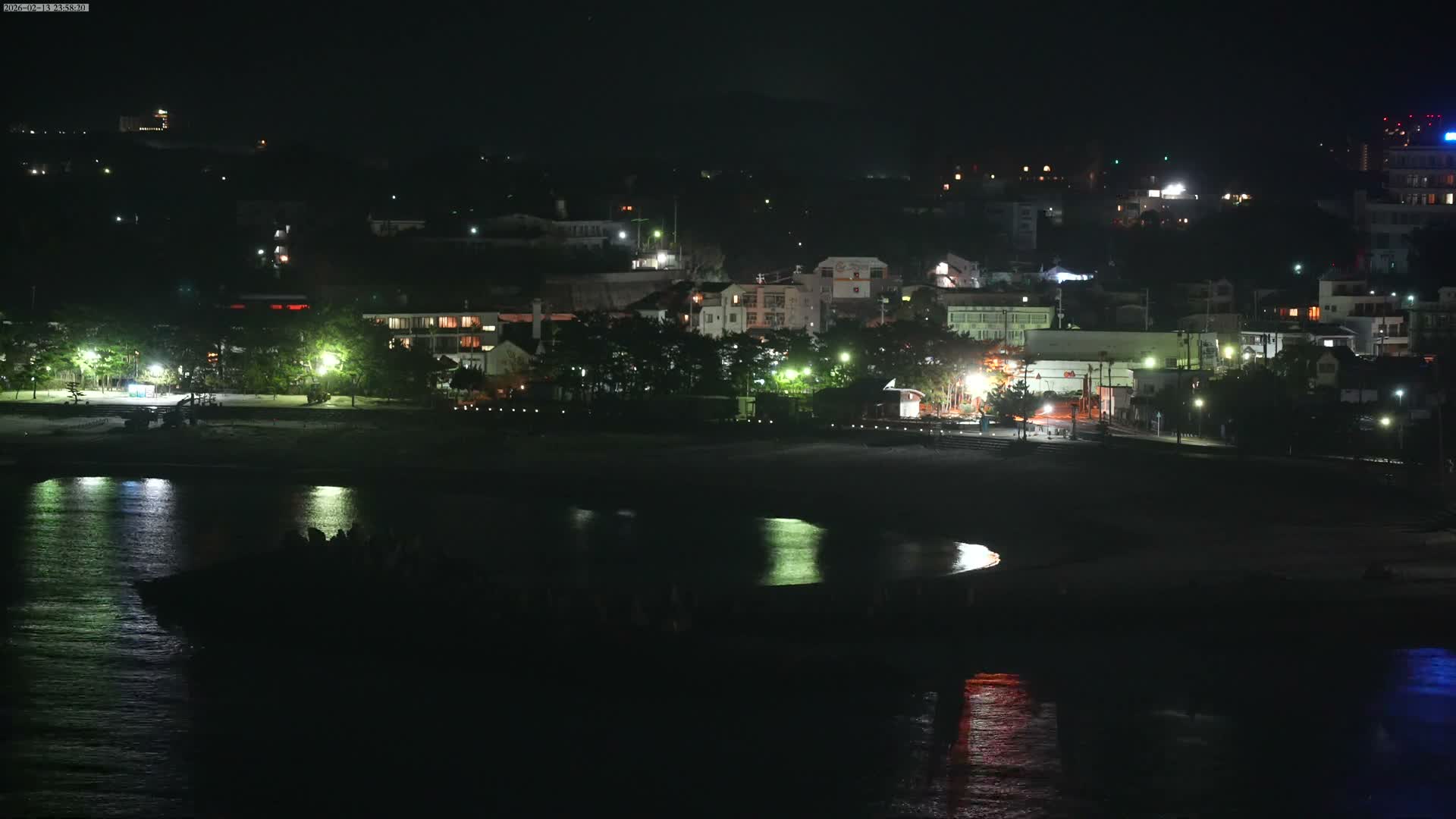 Wakayama, Shirahama Town & Beach ( 和歌山県白浜町とビーチ ) Skyline Live Cam - Shirahama, Nishimuro, Wakayama, Kansai, Honshu, Japan