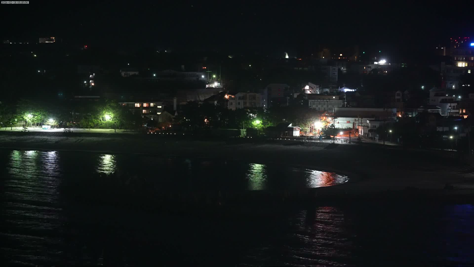 Wakayama, Shirahama Town & Beach ( 和歌山県白浜町とビーチ ) Skyline Live Cam - Shirahama, Nishimuro, Wakayama, Kansai, Honshu, Japan