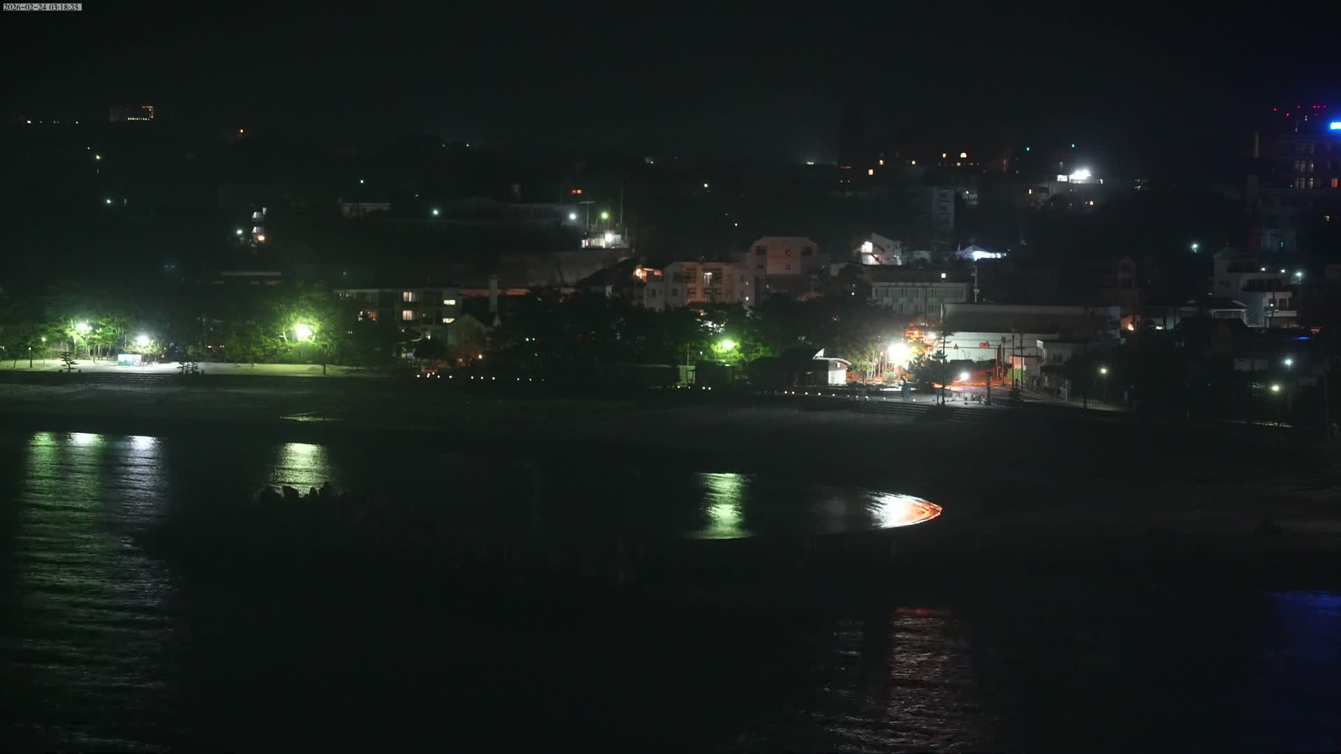 Wakayama, Shirahama Town & Beach ( 和歌山県白浜町とビーチ ) Skyline Live Cam - Shirahama, Nishimuro, Wakayama, Kansai, Honshu, Japan