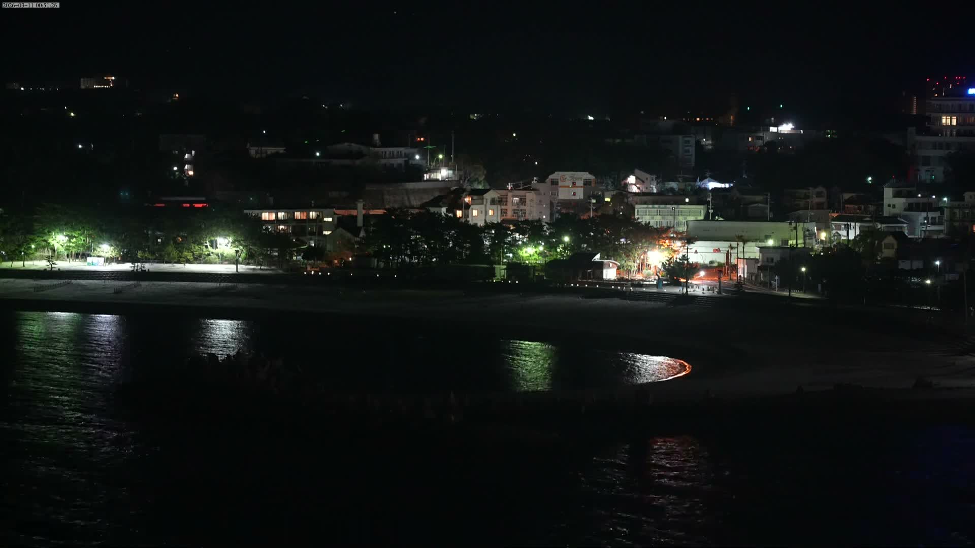 Wakayama, Shirahama Town & Beach ( 和歌山県白浜町とビーチ ) Skyline Live Cam - Shirahama, Nishimuro, Wakayama, Kansai, Honshu, Japan