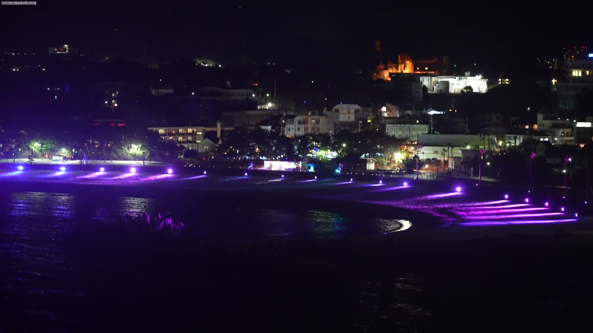 Wakayama, Shirahama Town & Beach ( 和歌山県白浜町とビーチ ) Skyline Live Cam - Shirahama, Nishimuro, Wakayama, Kansai, Honshu, Japan
