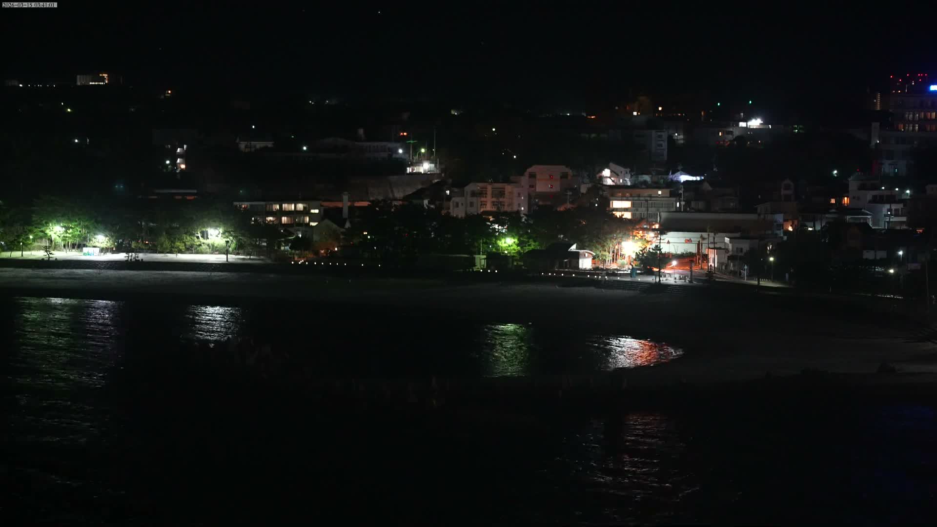 Wakayama, Shirahama Town & Beach ( 和歌山県白浜町とビーチ ) Skyline Live Cam - Shirahama, Nishimuro, Wakayama, Kansai, Honshu, Japan