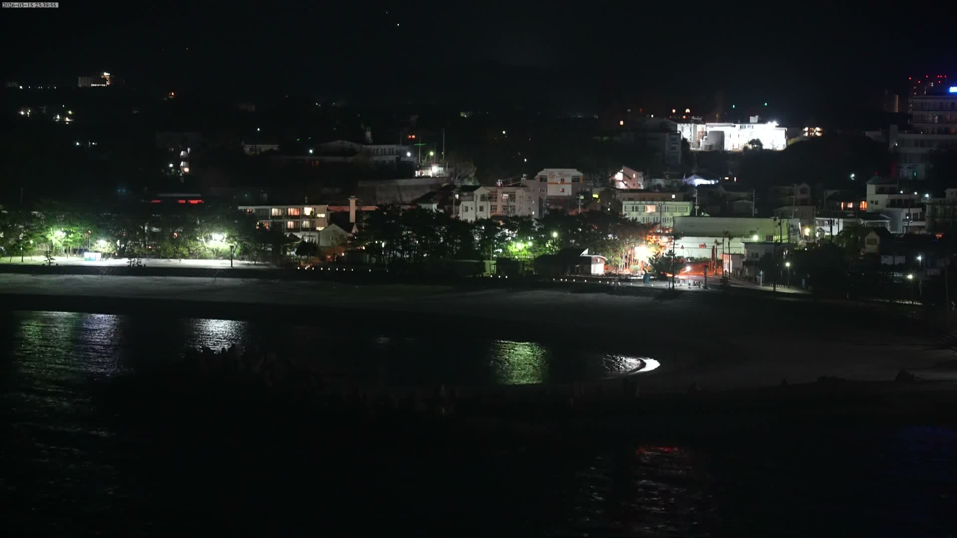 Wakayama, Shirahama Town & Beach ( 和歌山県白浜町とビーチ ) Skyline Live Cam - Shirahama, Nishimuro, Wakayama, Kansai, Honshu, Japan