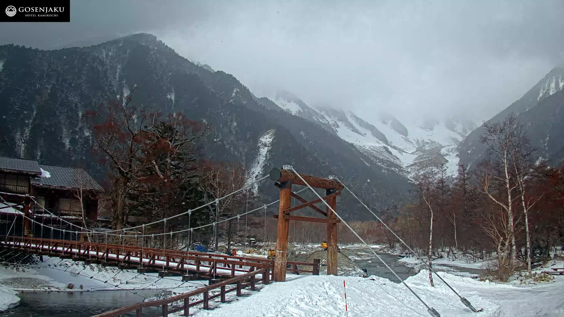 Kamikochi Valley & Hida Mountains Mt. Hotaka (Hida Samnyaku) 上高地渓谷・飛騨山脈 武尊山（飛騨山脈）View Live Cam - Kamikochi, Azumi, ( Matsumoto, Nagano ) , Nagano, Chubu, Japan