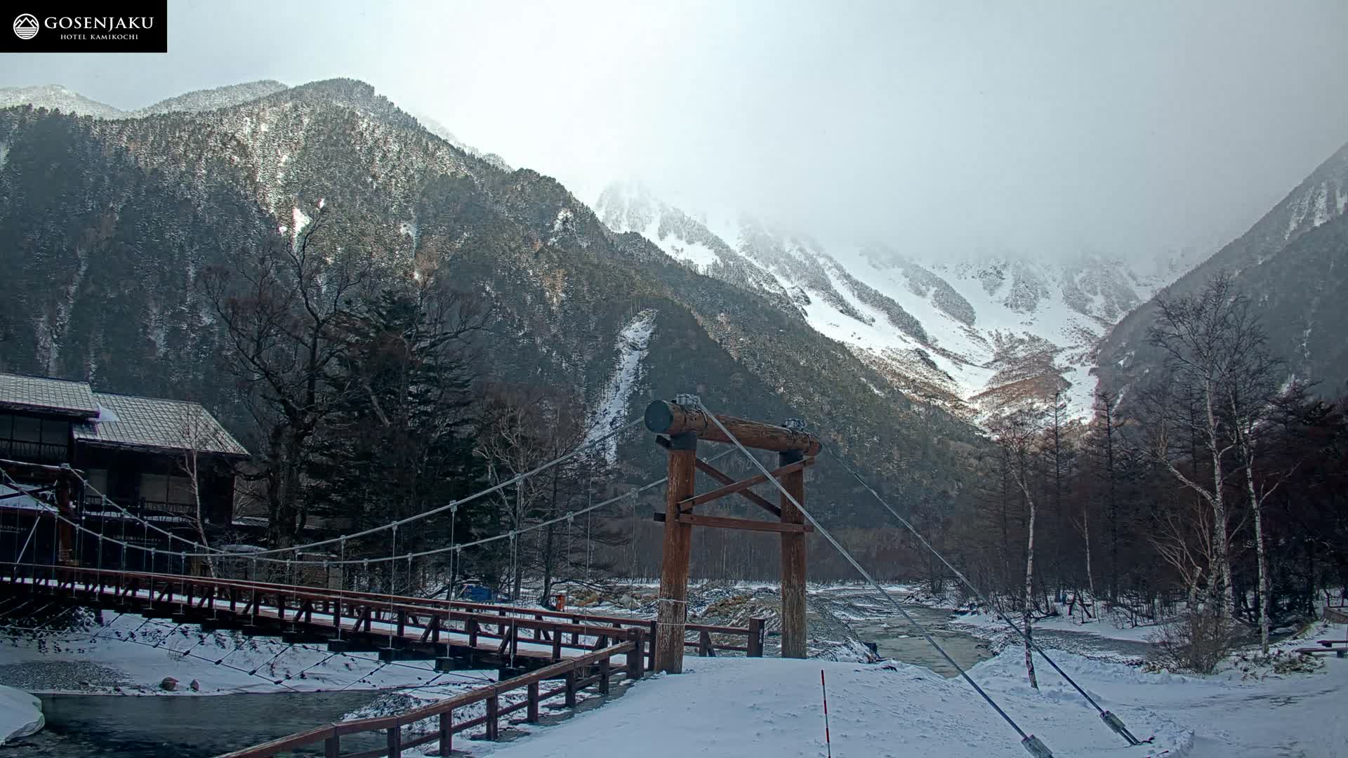 Kamikochi Valley & Hida Mountains Mt. Hotaka (Hida Samnyaku) 上高地渓谷・飛騨山脈 武尊山（飛騨山脈）View Live Cam - Kamikochi, Azumi, ( Matsumoto, Nagano ) , Nagano, Chubu, Japan