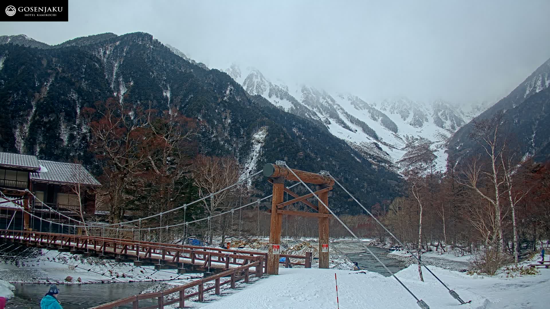Kamikochi Valley & Hida Mountains Mt. Hotaka (Hida Samnyaku) 上高地渓谷・飛騨山脈 武尊山（飛騨山脈）View Live Cam - Kamikochi, Azumi, ( Matsumoto, Nagano ) , Nagano, Chubu, Japan