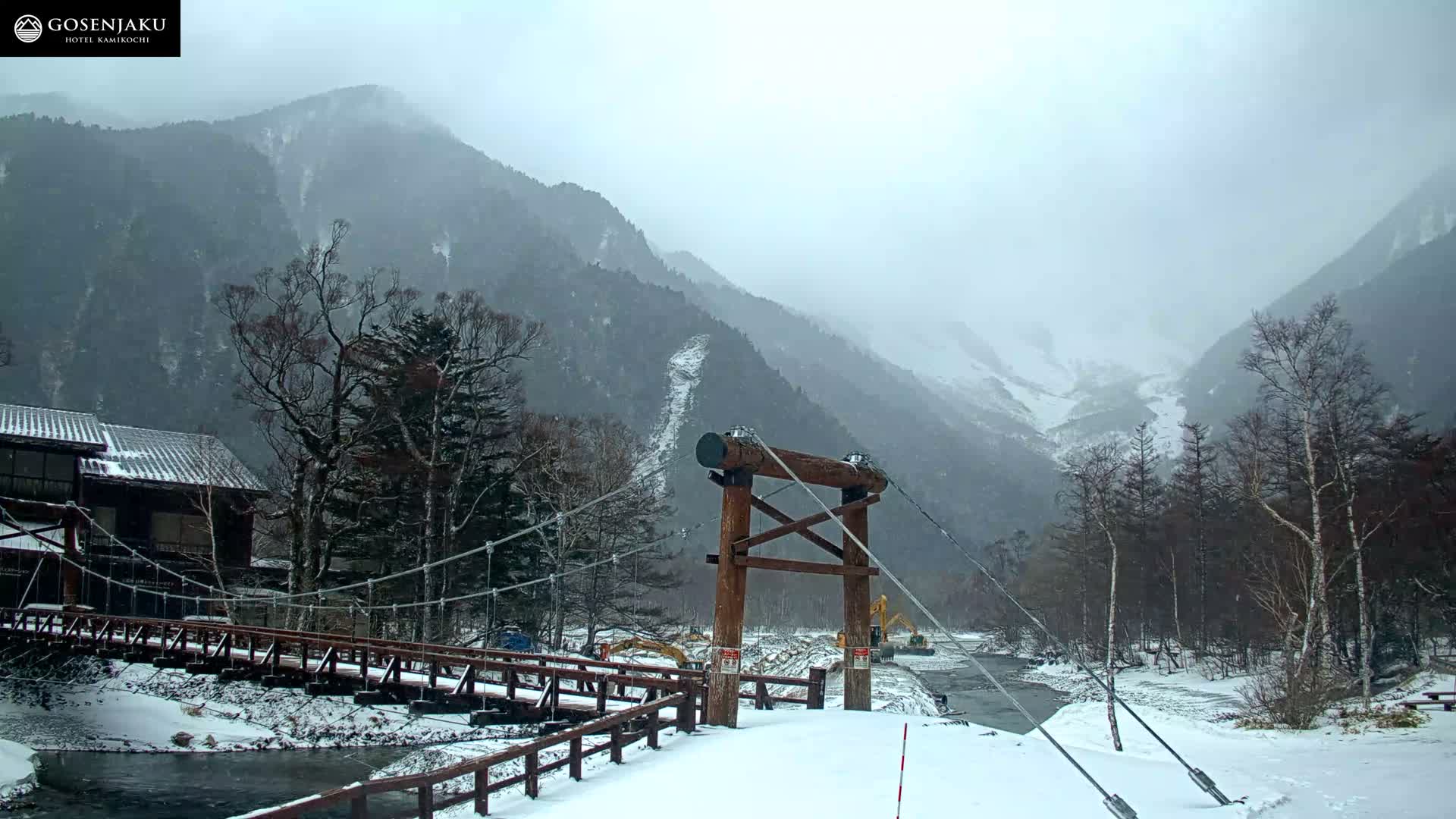 Kamikochi Valley & Hida Mountains Mt. Hotaka (Hida Samnyaku) 上高地渓谷・飛騨山脈 武尊山（飛騨山脈）View Live Cam - Kamikochi, Azumi, ( Matsumoto, Nagano ) , Nagano, Chubu, Japan